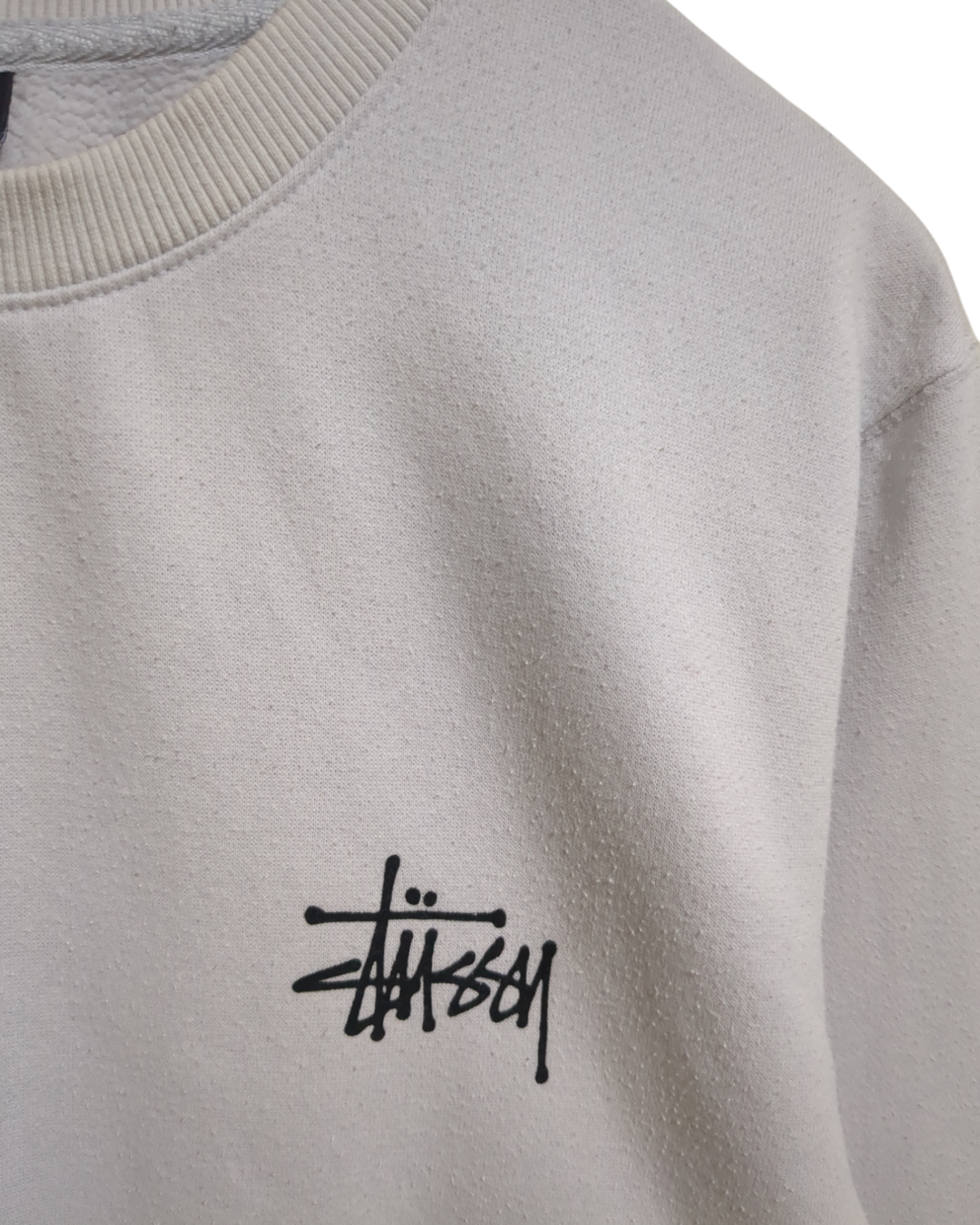 Stussy Basic Logo Crewneck - (L)