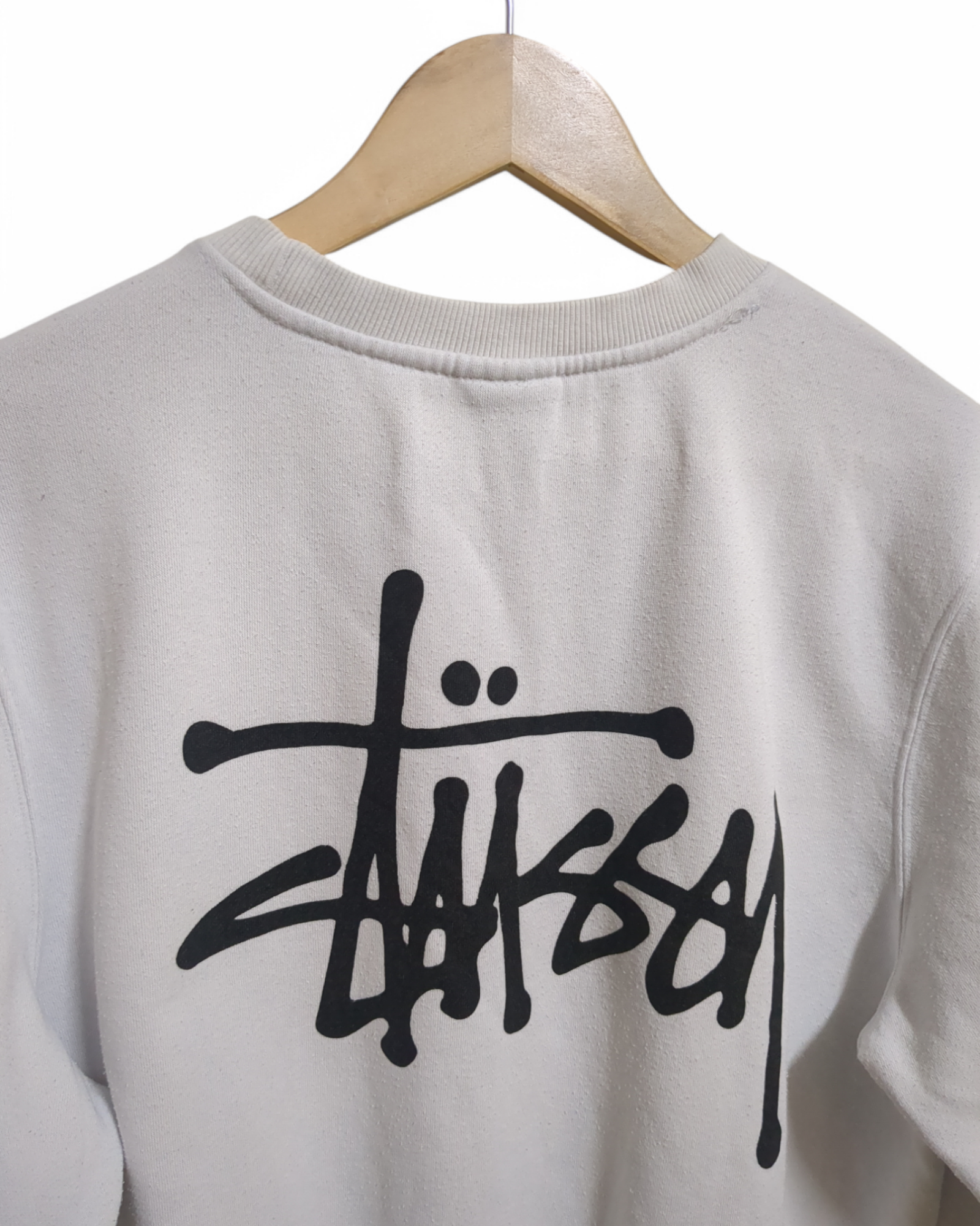 Stussy Basic Logo Crewneck - (L)