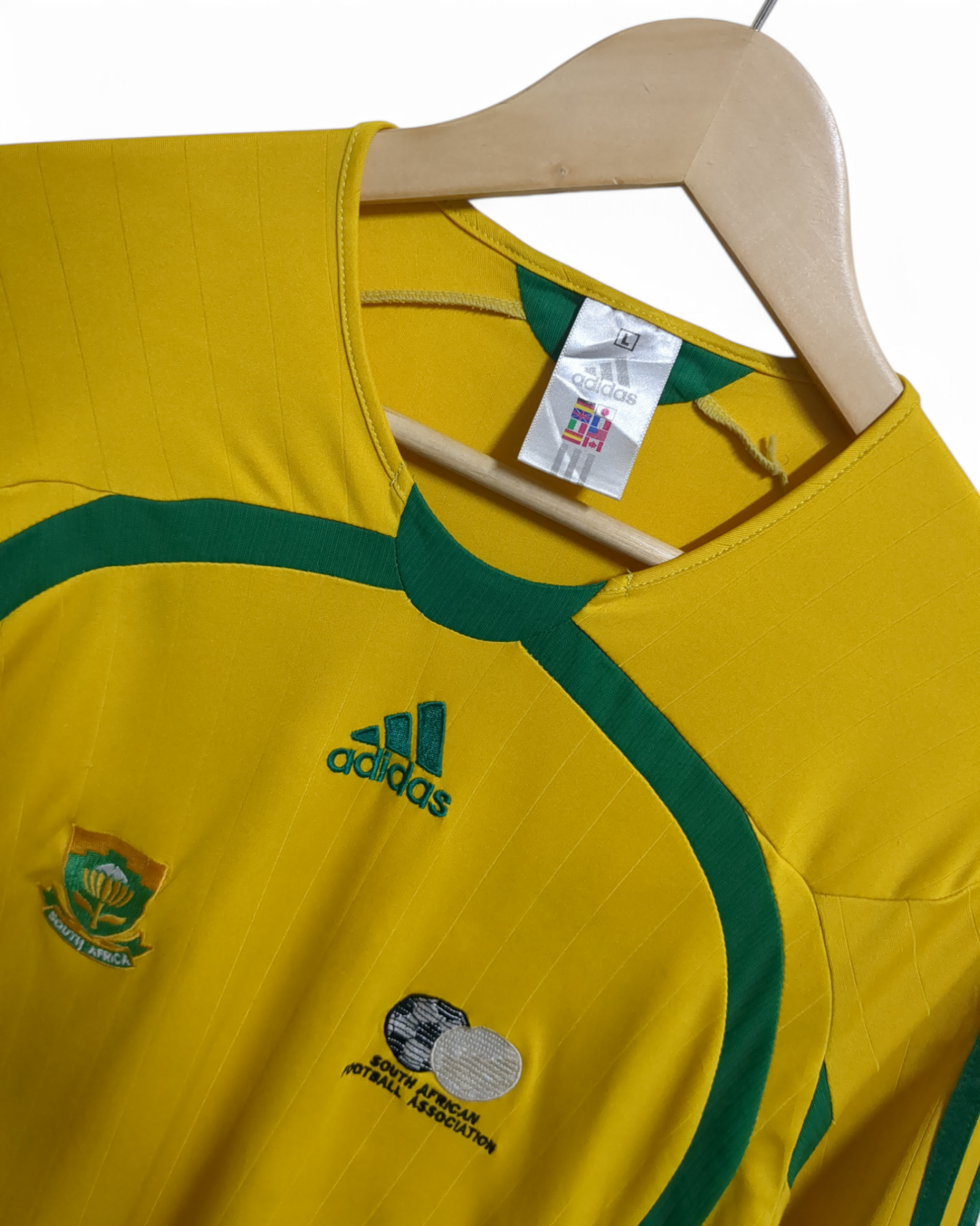 2006-09 Adidas South Africa Home Shirt - (L)