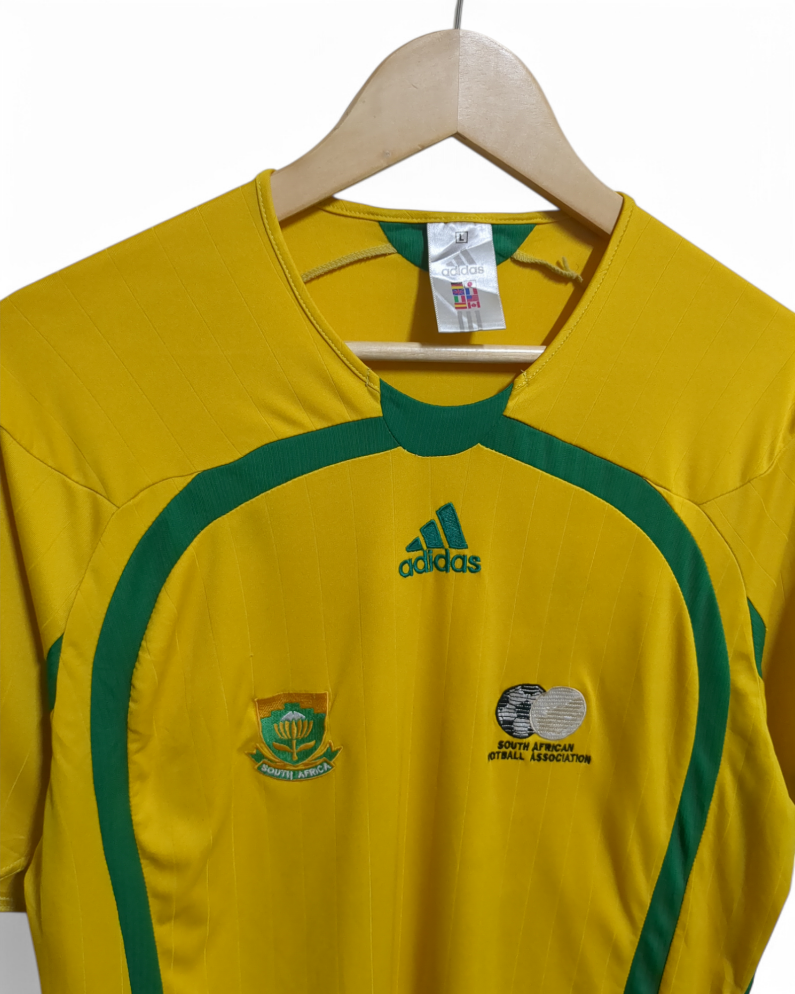 2006-09 Adidas South Africa Home Shirt - (L)