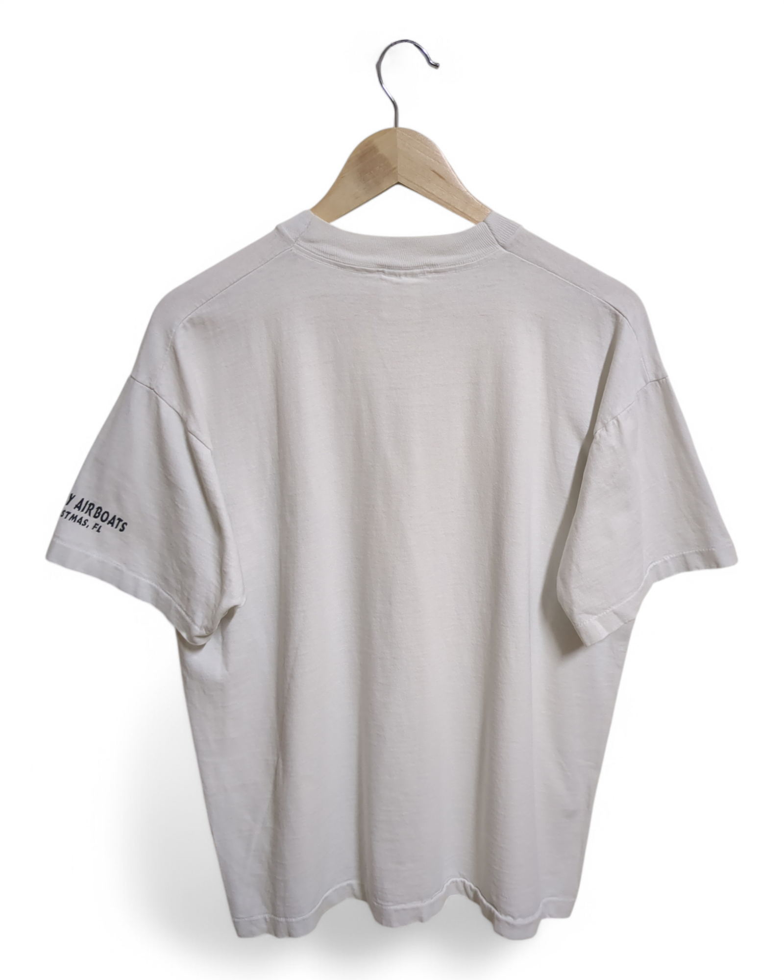 Fruit Of The Loom 1996 Frog Midway Airboats Single Stitch Tee - (L)