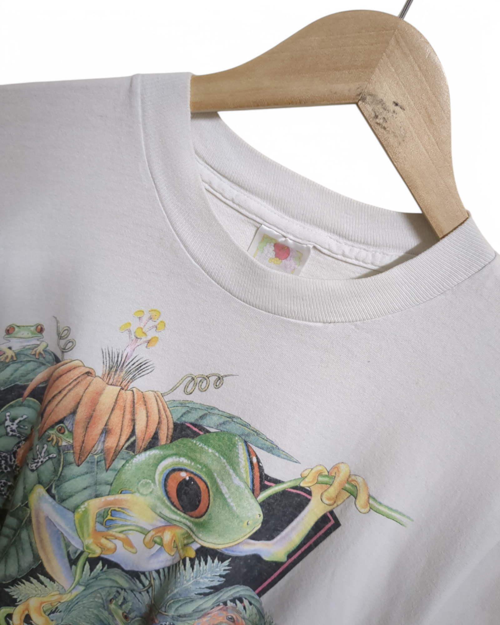 Fruit Of The Loom 1996 Frog Midway Airboats Single Stitch Tee - (L)