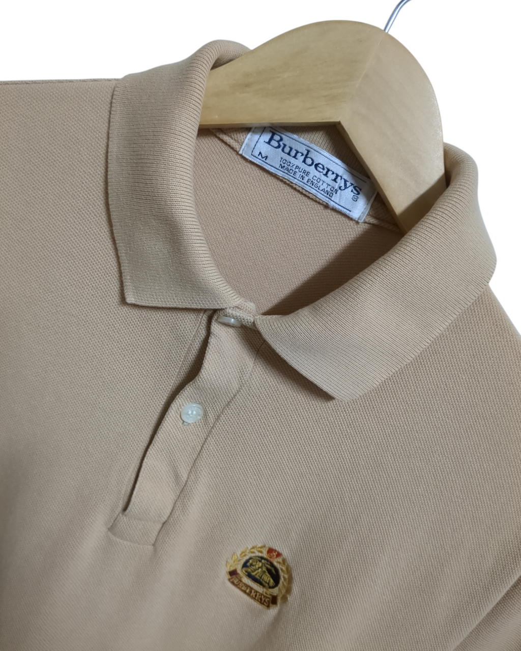 Burberry 90s Polo Shirt - (M)