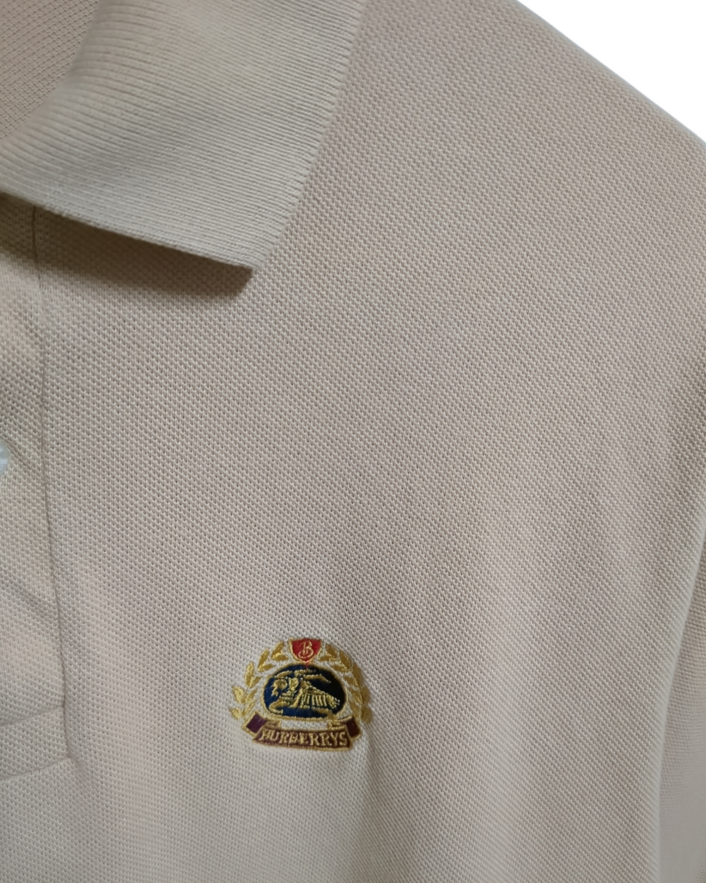 Burberry 90s Polo Shirt - (M)