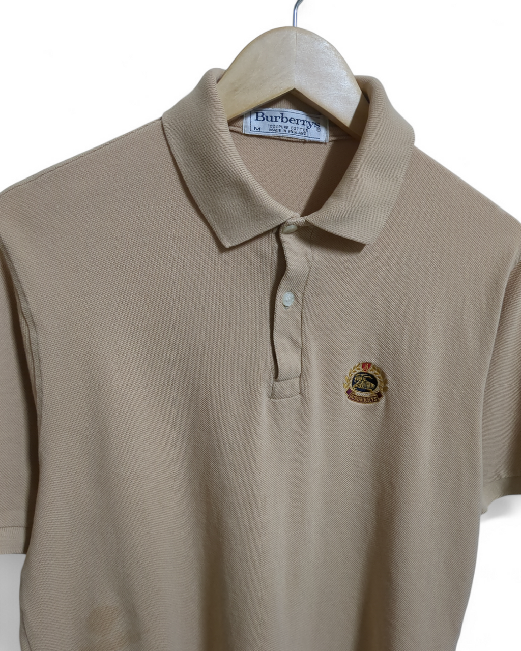 Burberry 90s Polo Shirt - (M)