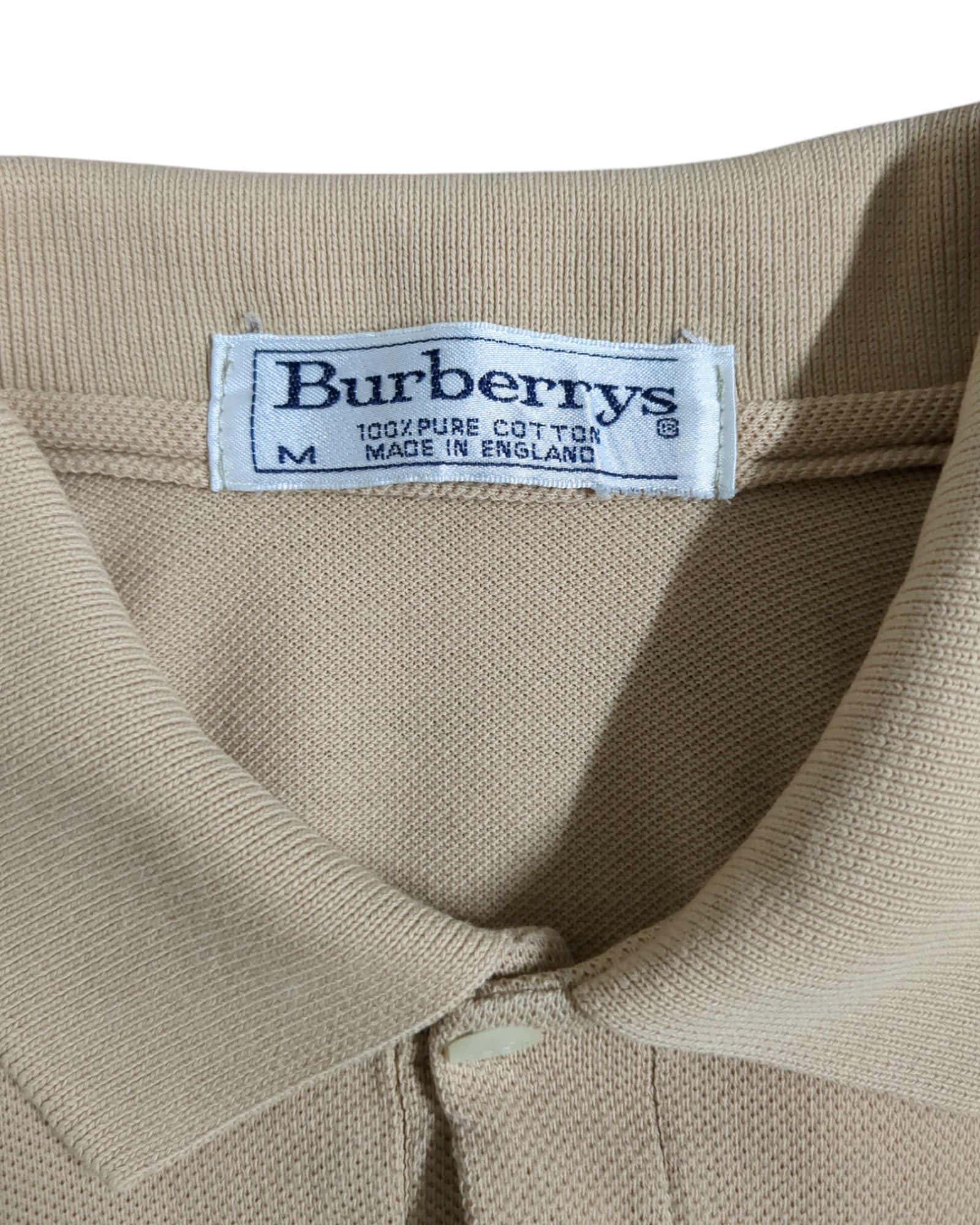Burberry 90s Polo Shirt - (M)