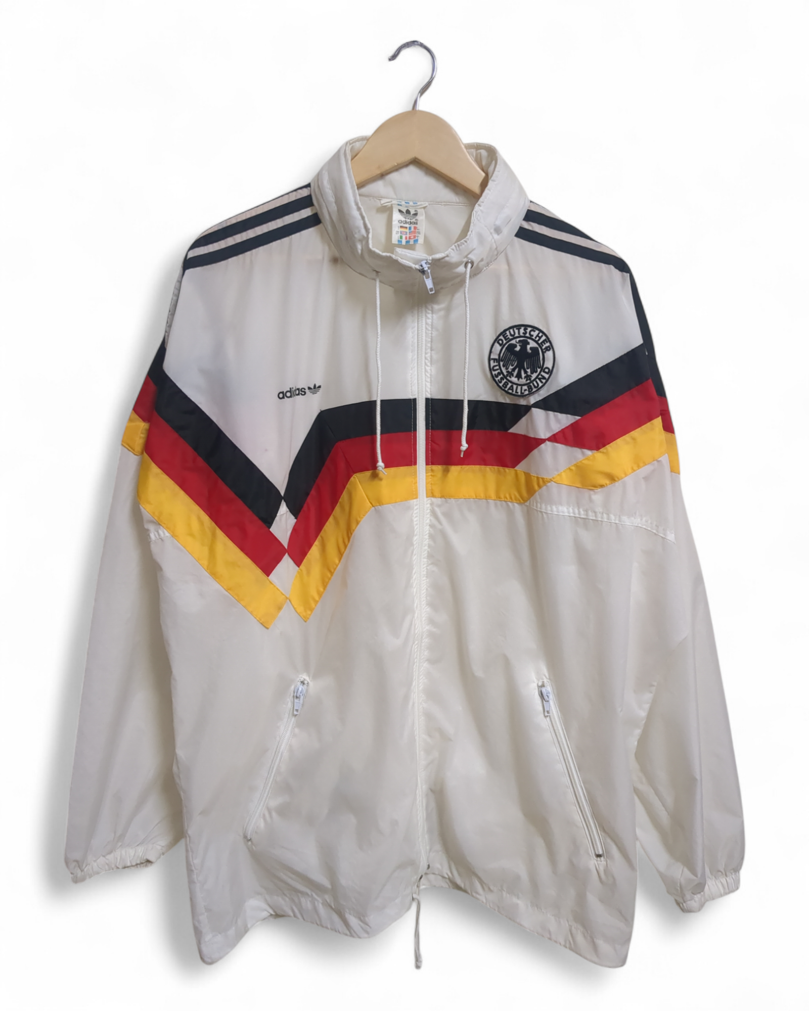 1990-92 Adidas Germany Rain Jacket - (2XL)