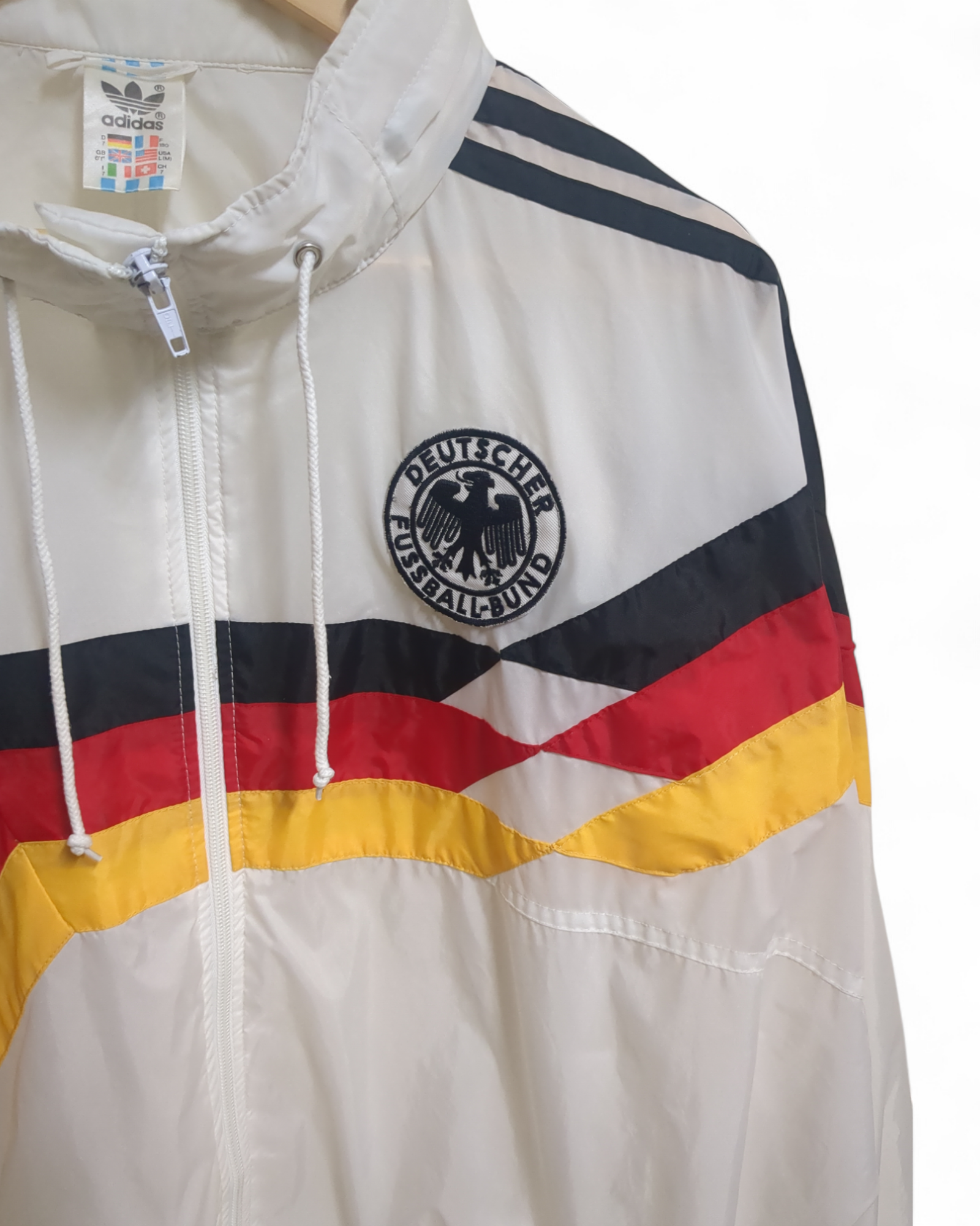 1990-92 Adidas Germany Rain Jacket - (2XL)