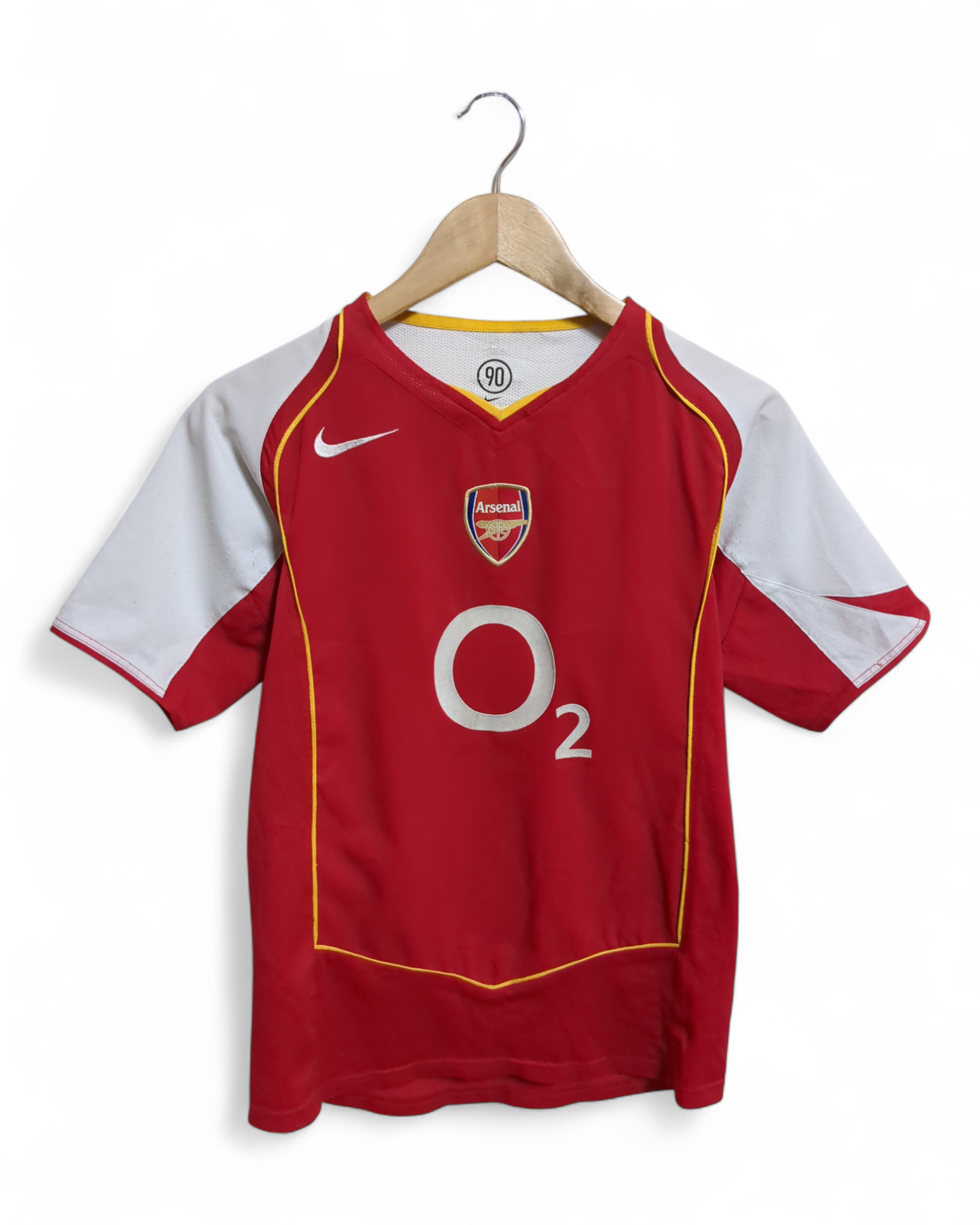 2004-05 Nike Arsenal Home Shirt #14 Henry - (S)
