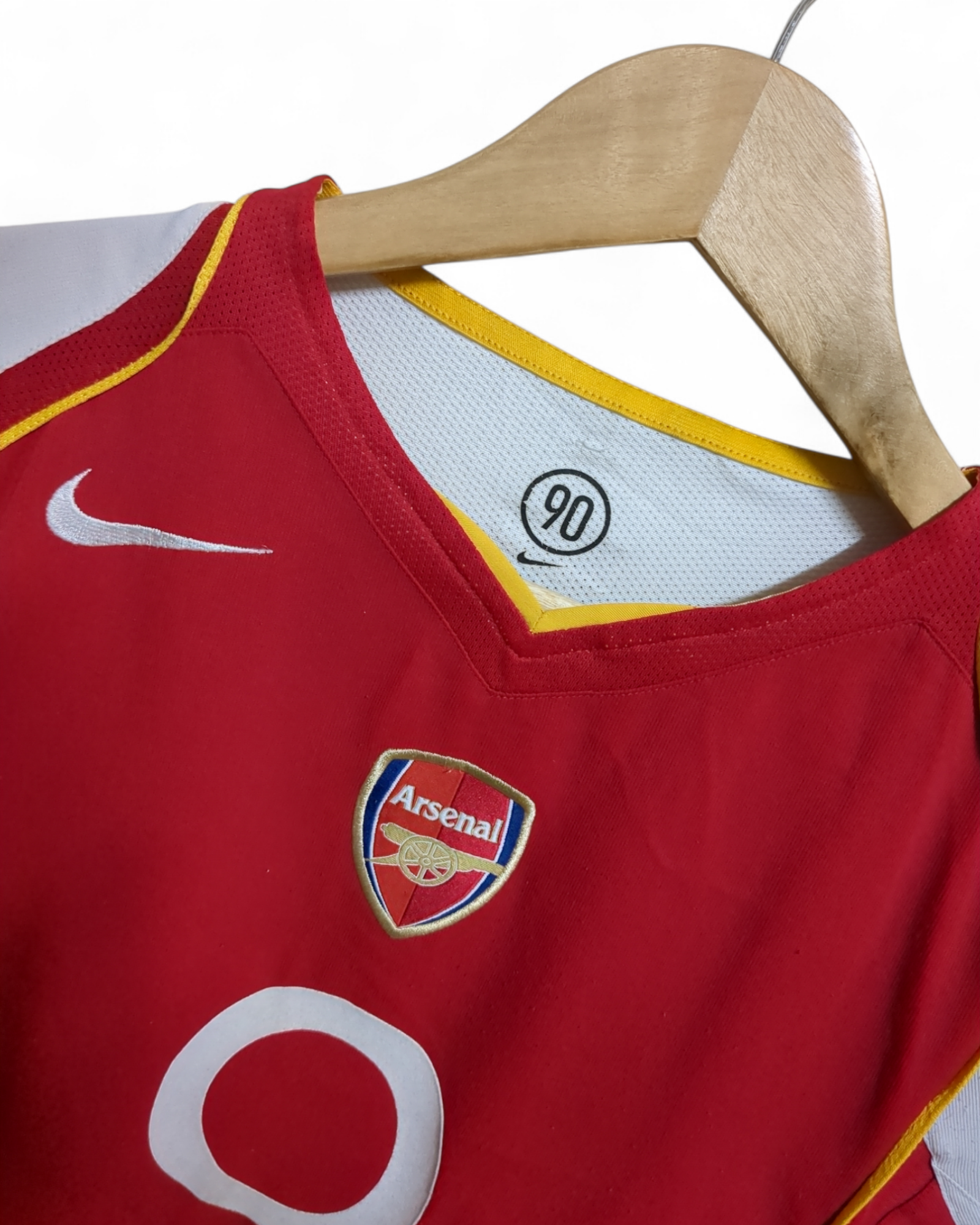 2004-05 Nike Arsenal Home Shirt #14 Henry - (S)