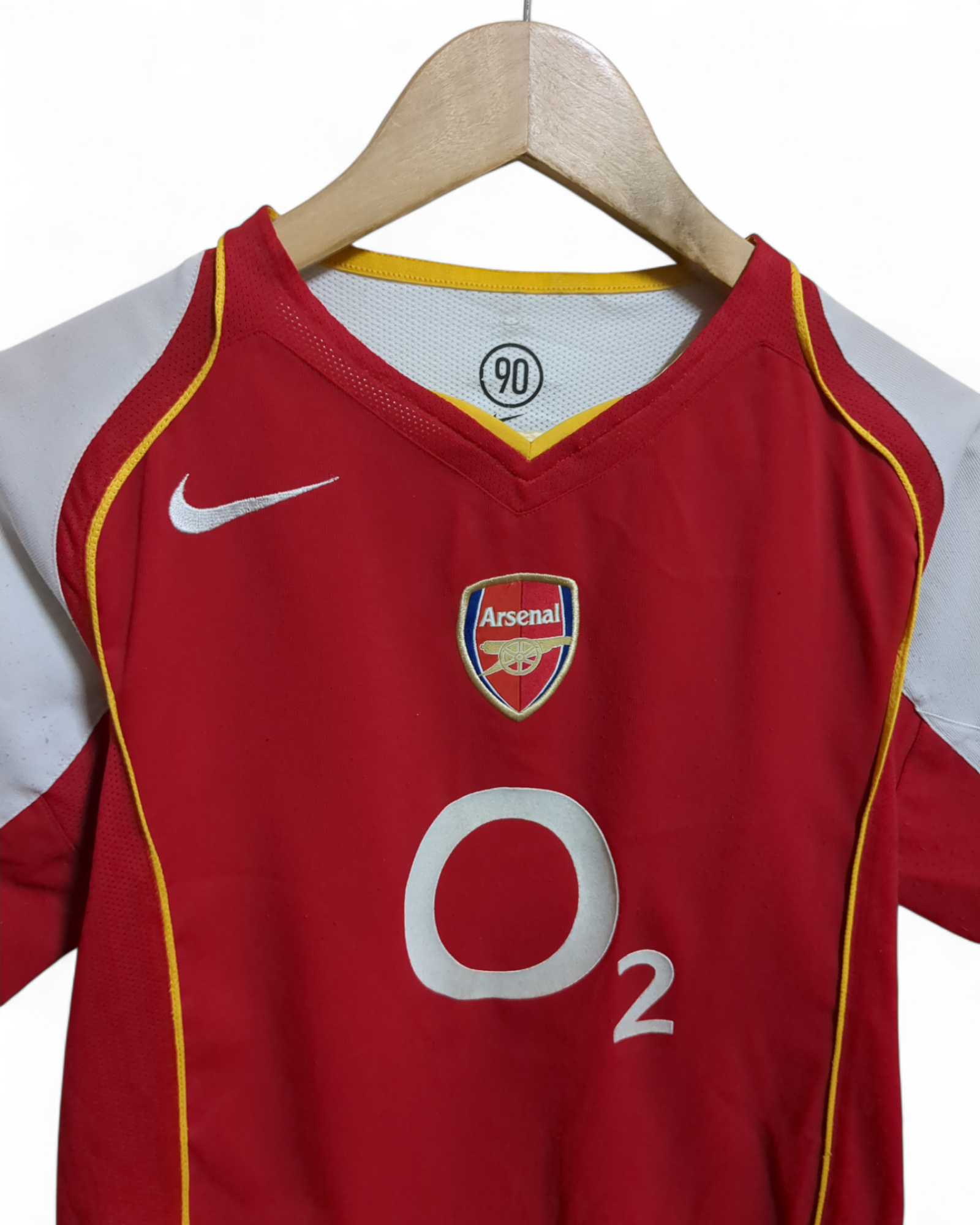 2004-05 Nike Arsenal Home Shirt #14 Henry - (S)