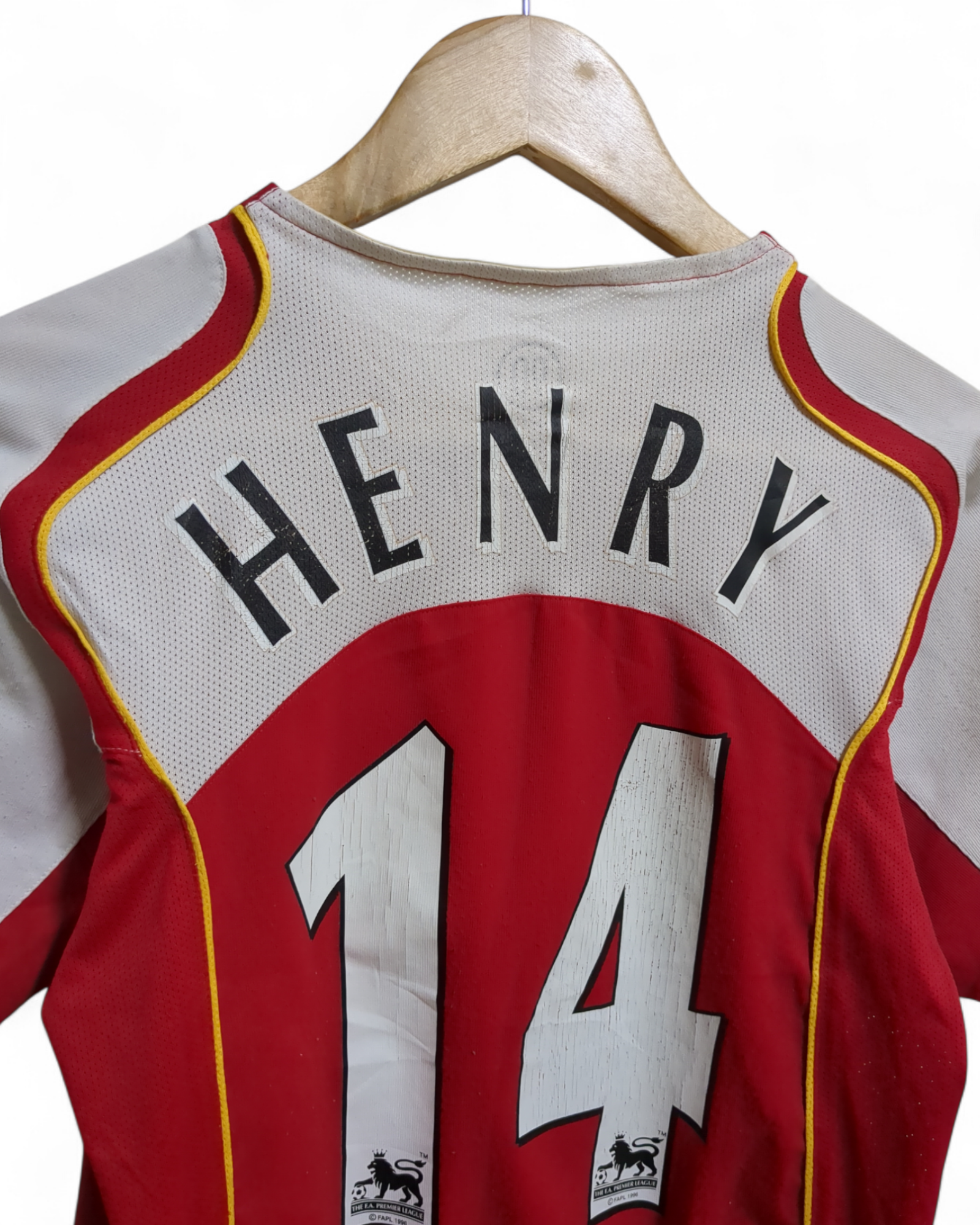 2004-05 Nike Arsenal Home Shirt #14 Henry - (S)