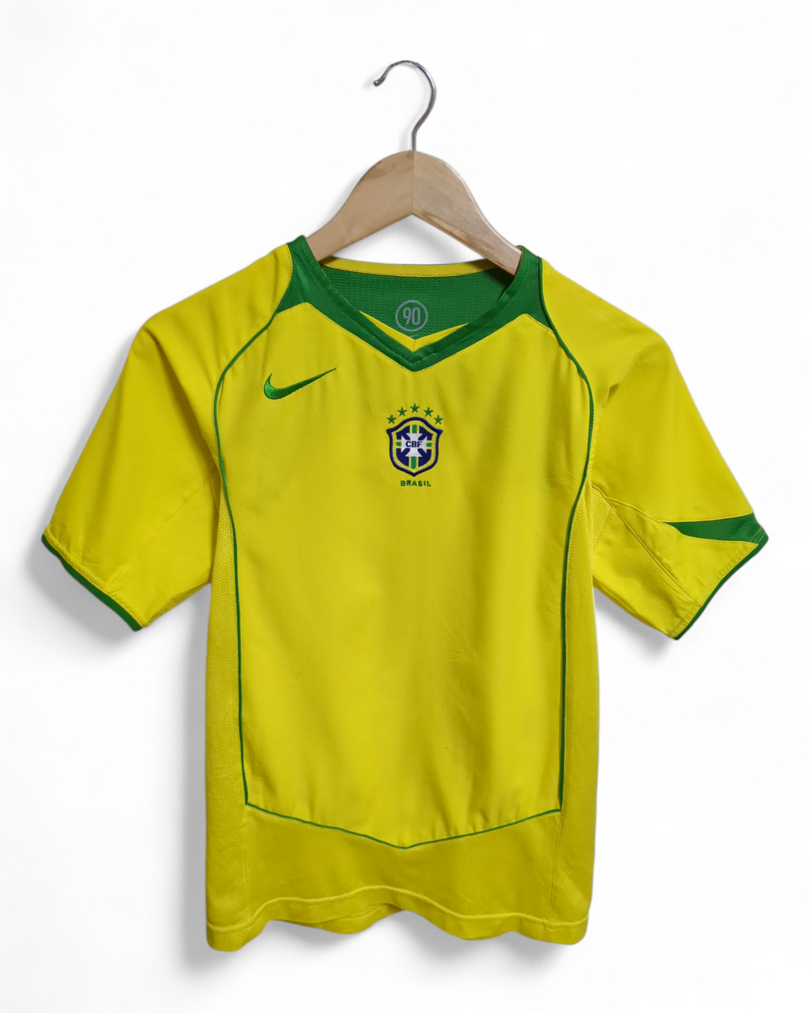2004-06 Nike Brazil Home Shirt - (S)