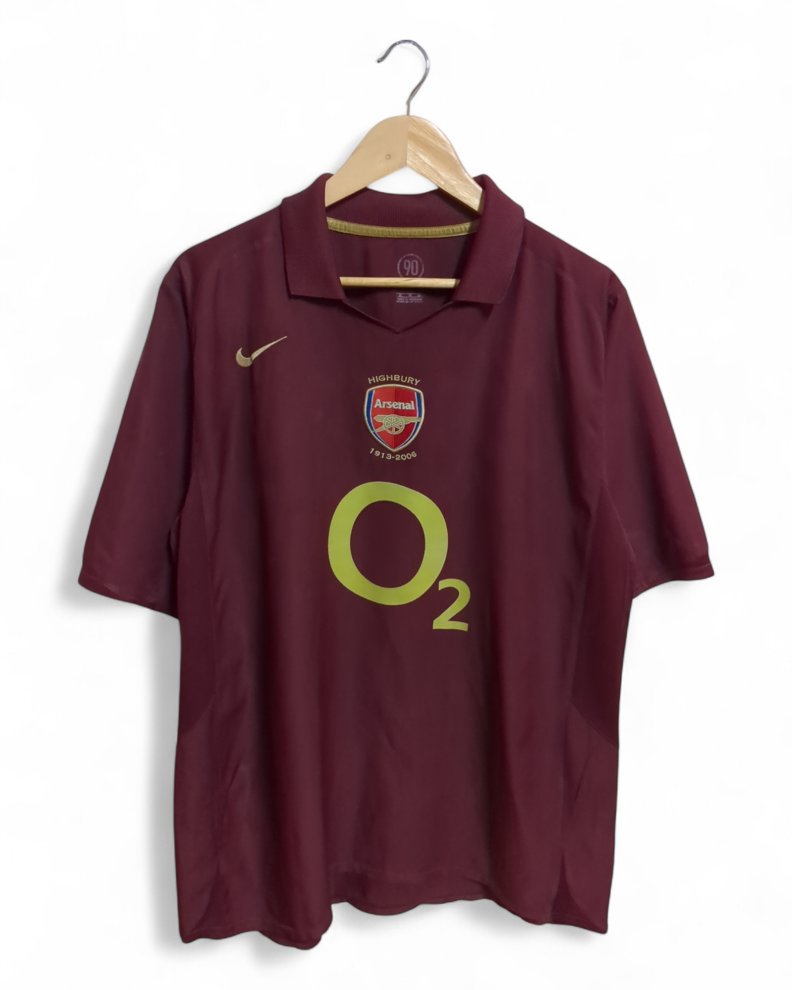 2005-06 Nike Arsenal Home Shirt - (XL)