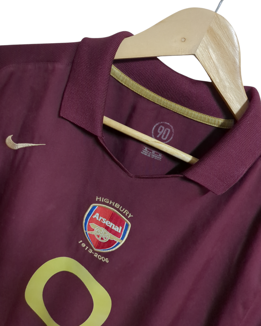 2005-06 Nike Arsenal Home Shirt - (XL)