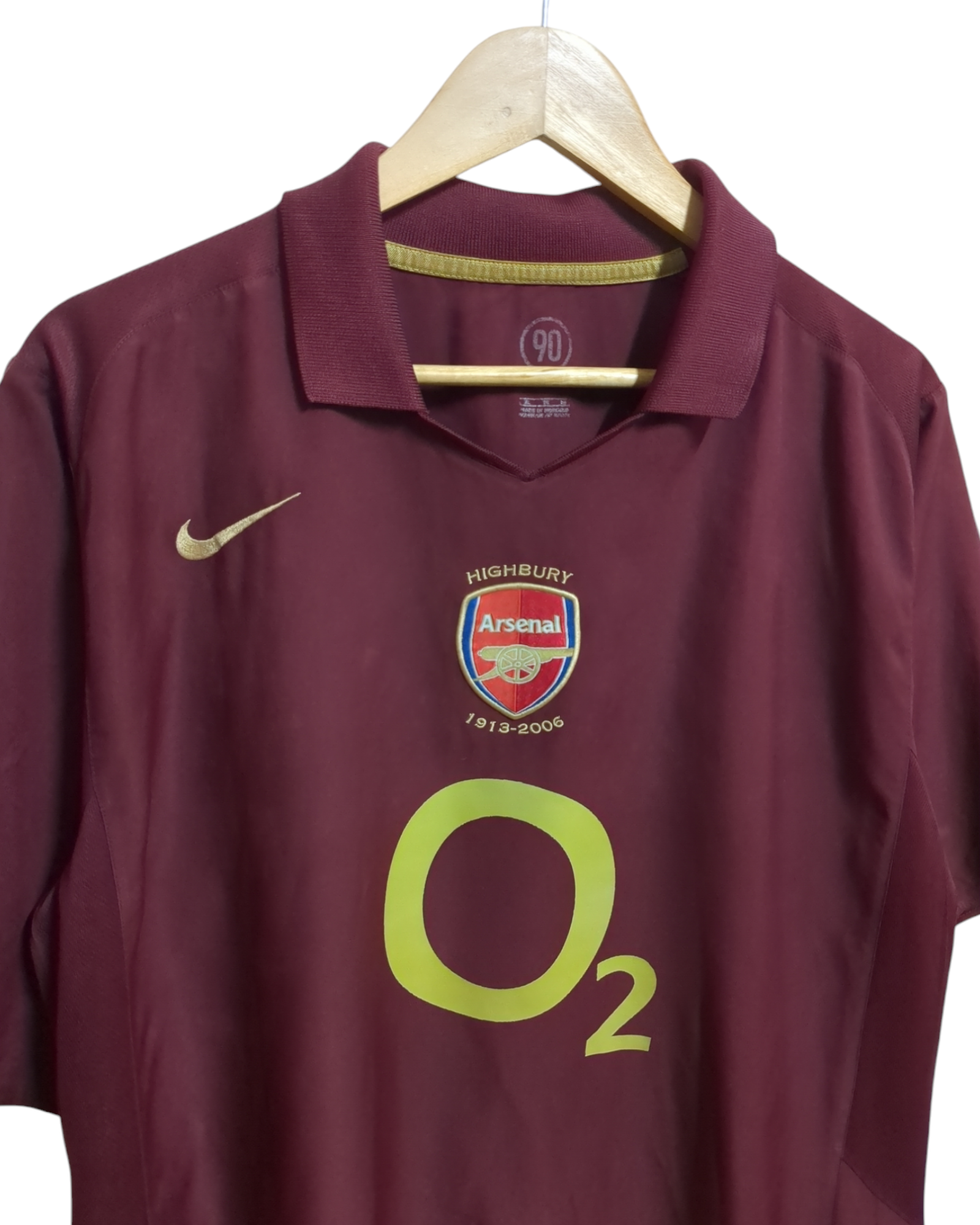 2005-06 Nike Arsenal Home Shirt - (XL)