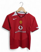 2004-06 Nike Manchester United Home Shirt - (XS)