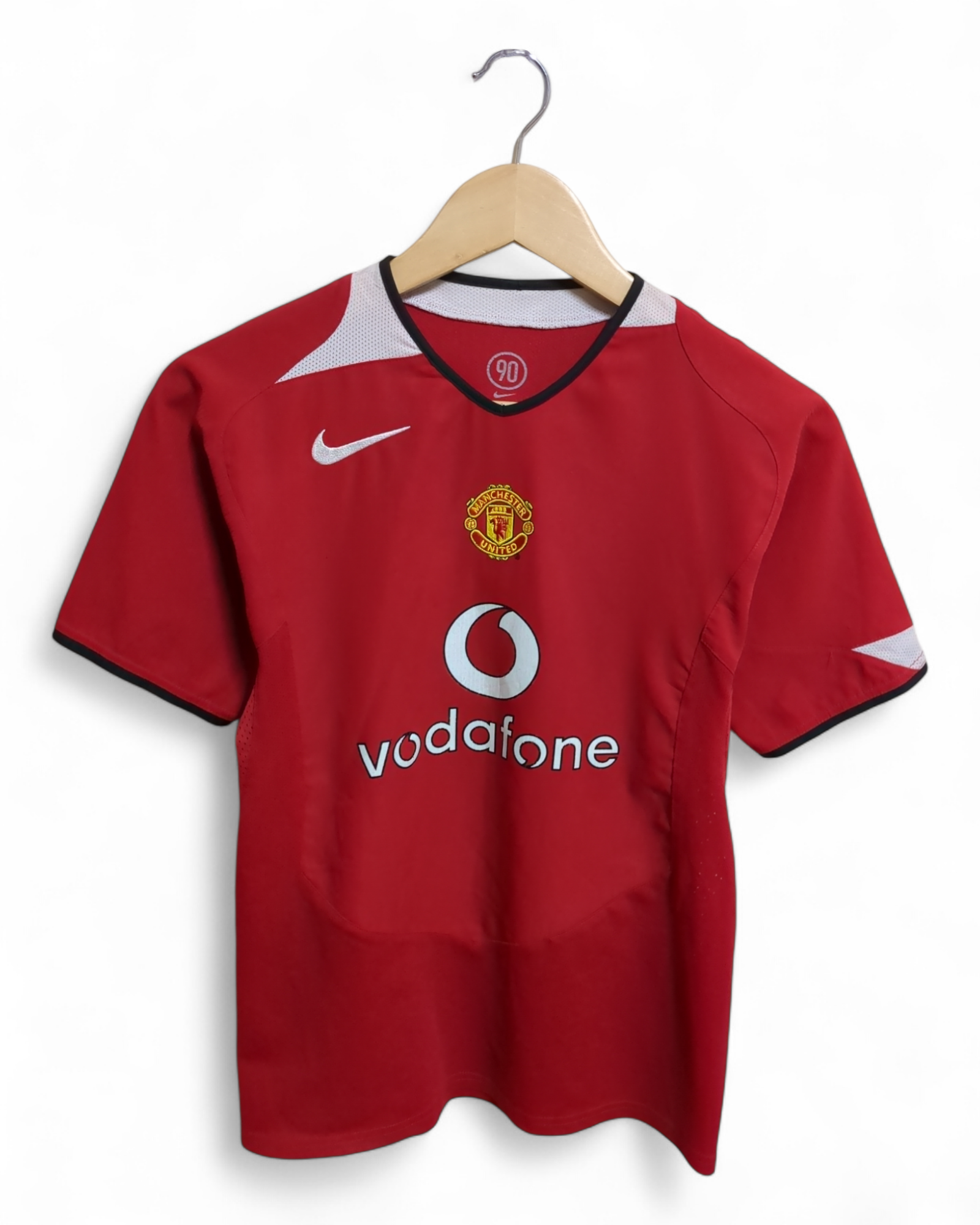 2004-06 Nike Manchester United Home Shirt - (XS)