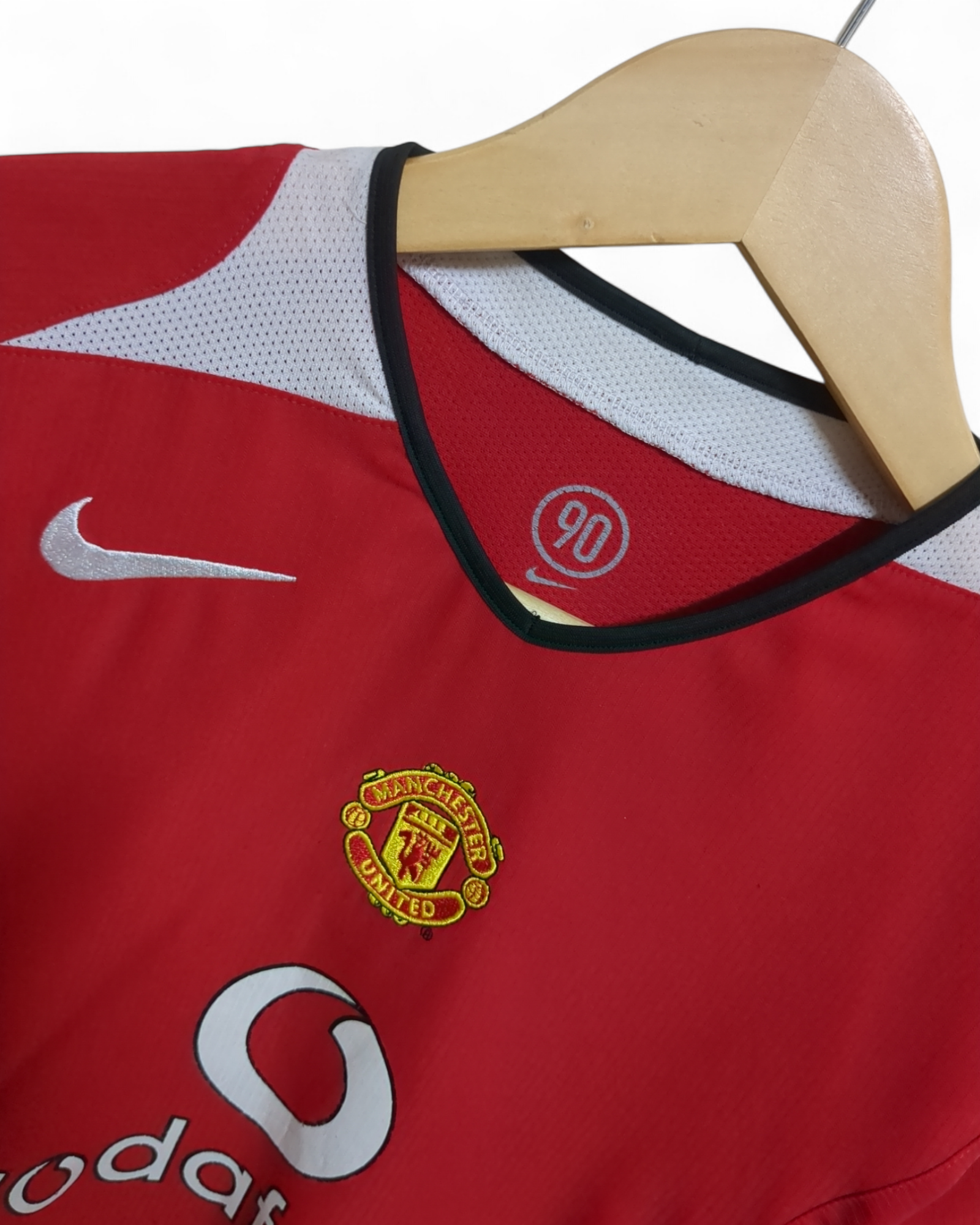 2004-06 Nike Manchester United Home Shirt - (XS)
