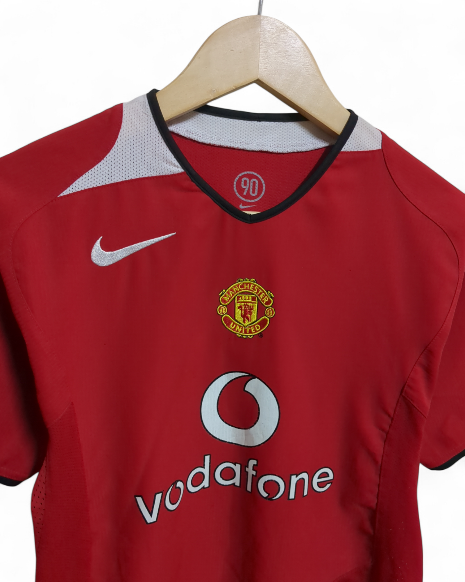 2004-06 Nike Manchester United Home Shirt - (XS)