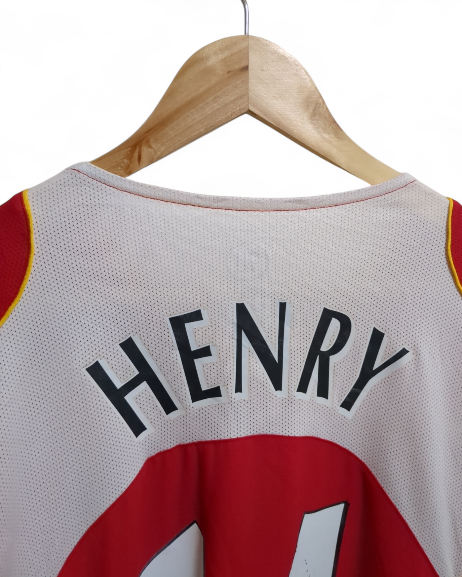 2004-05 Nike Arsenal Champions Home L/S Shirt #14 Henry  - (XL)