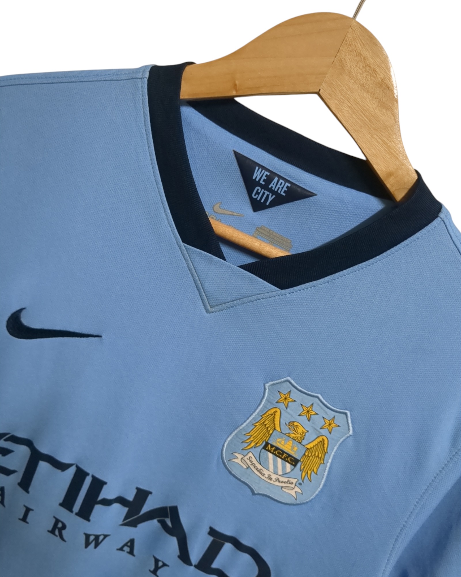 2014-15 Nike Manchester City Home Shirt - (M)
