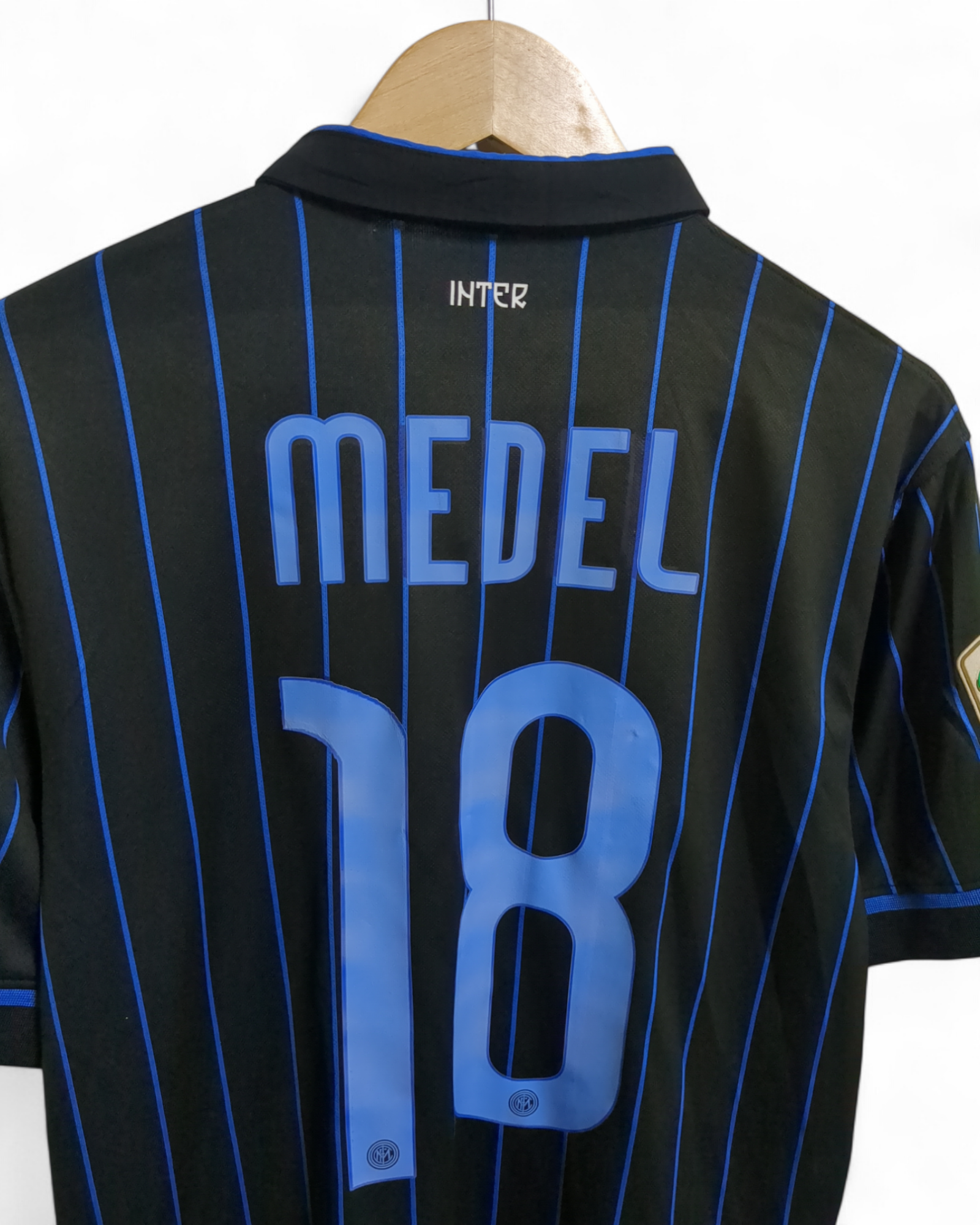 2014-15 Nike Inter Milan Home Shirt #18 Medel - (M)