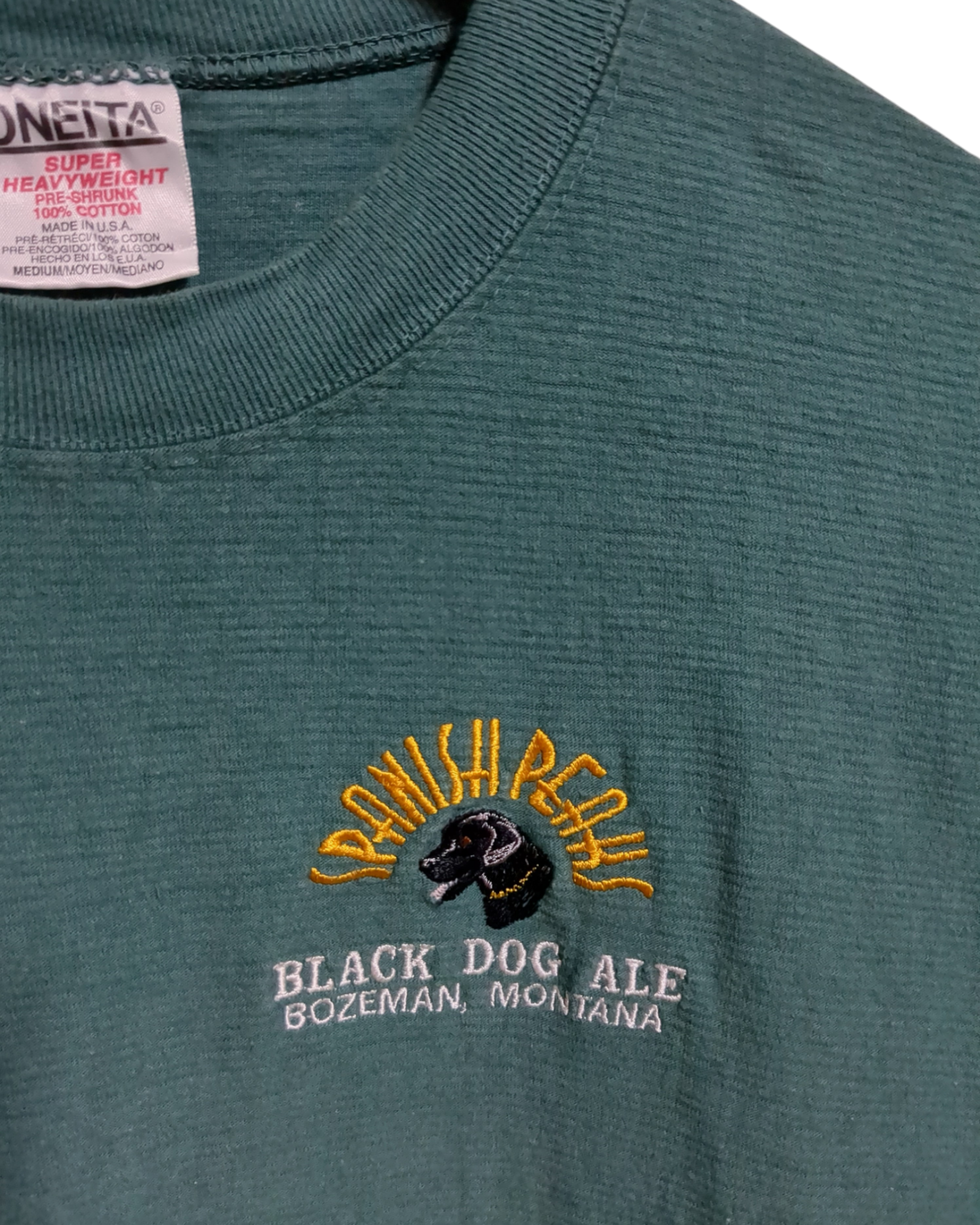 Oneita 1997 Spanish Peaks Single Stitch Tee - (M)