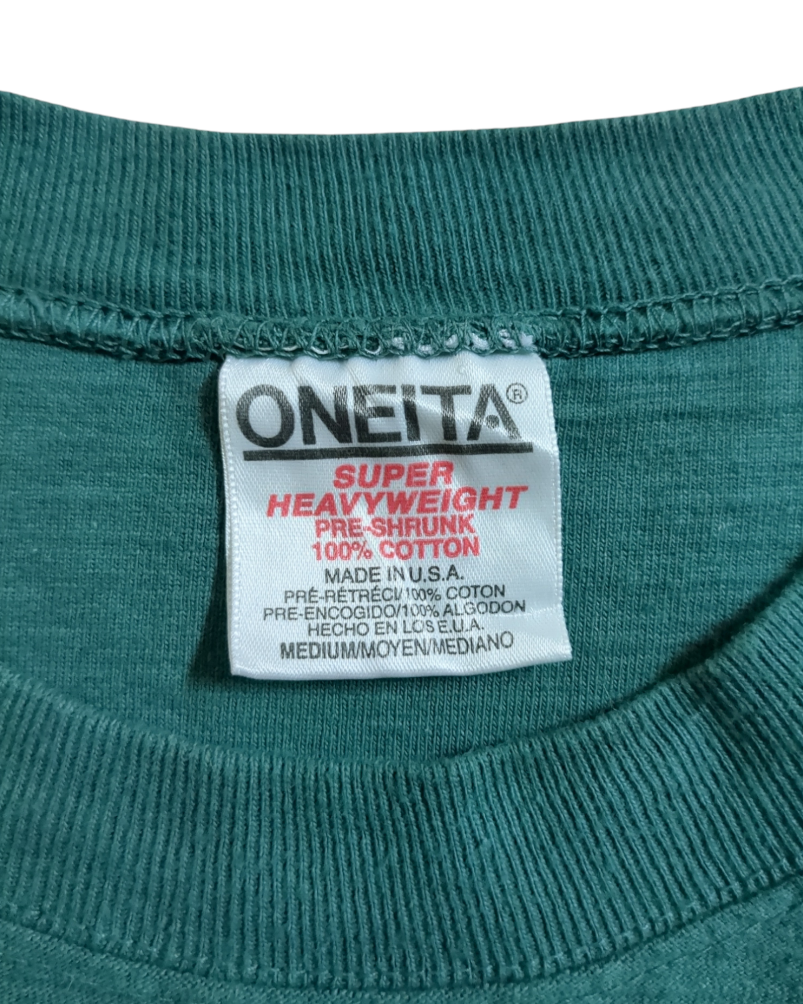 Oneita 1997 Spanish Peaks Single Stitch Tee - (M)
