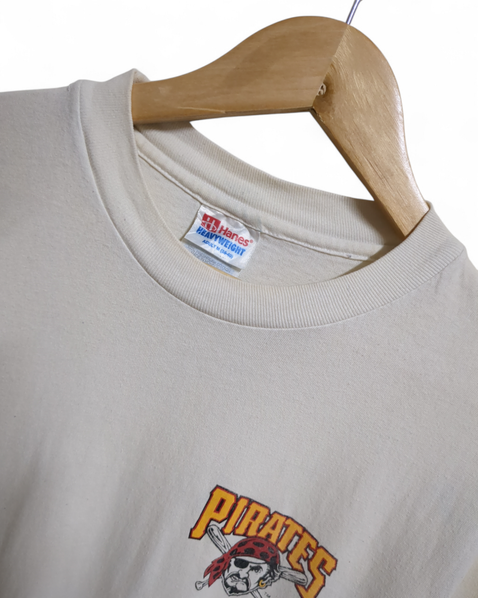 Hanes 1996 Pittsburgh Pirates Single Stitch Tee - (M)