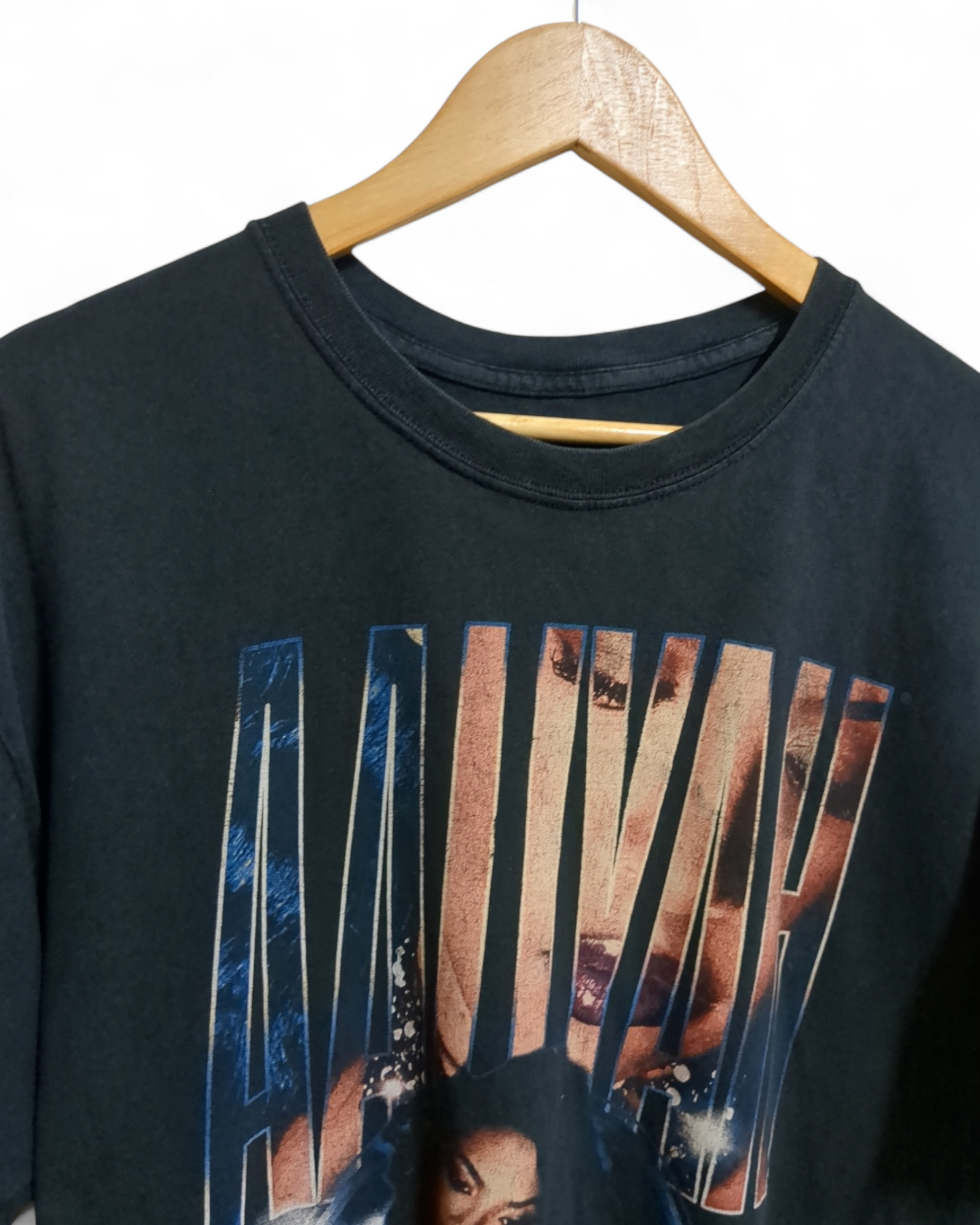 Aaliyah Thrashed Soul Tee - (L)