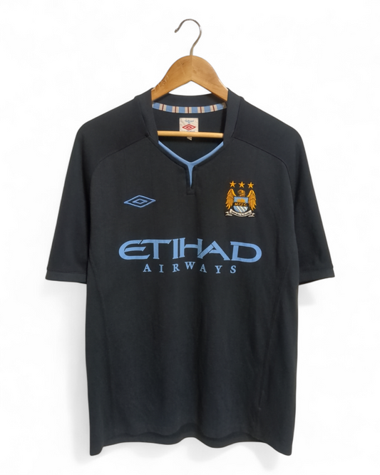 2010-11 Umbro Manchester City Away Shirt - (L)