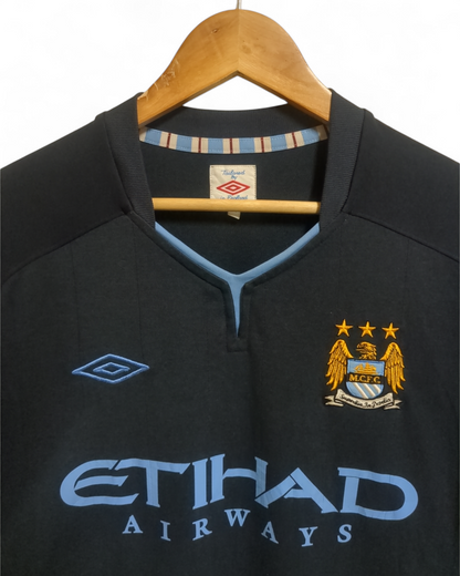 2010-11 Umbro Manchester City Away Shirt - (L)