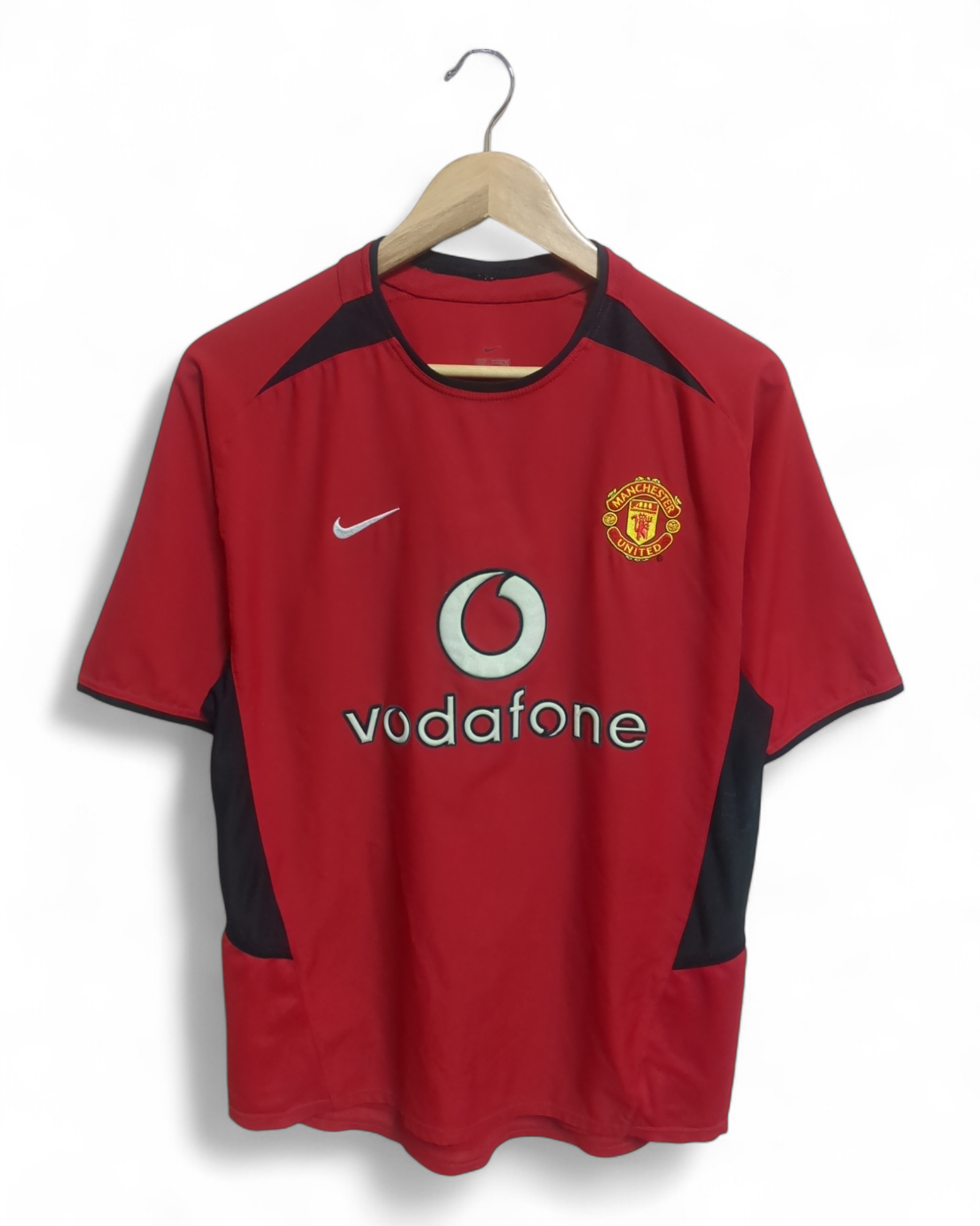 2002-04 Nike Manchester United Home Shirt - (S)