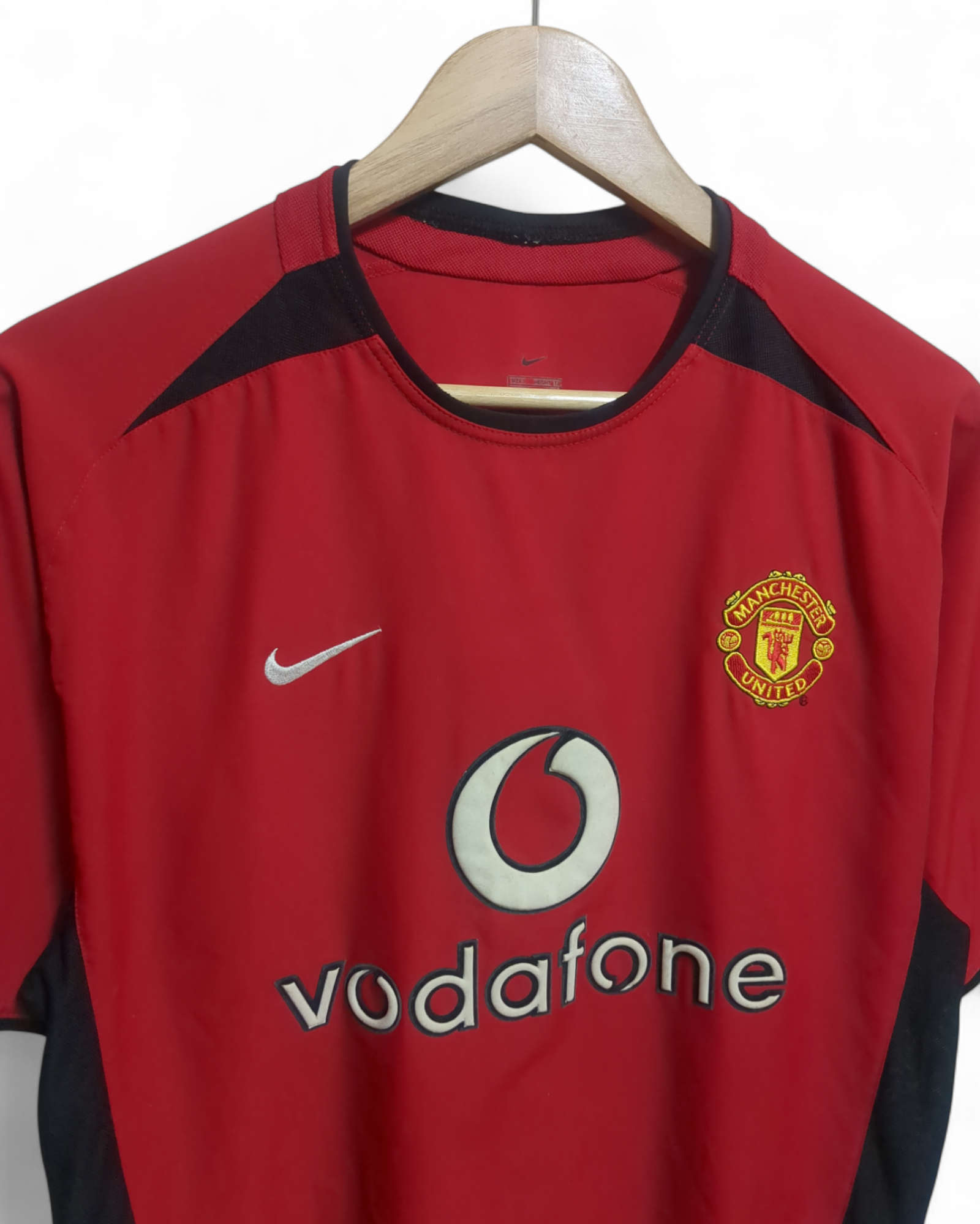 2002-04 Nike Manchester United Home Shirt - (S)
