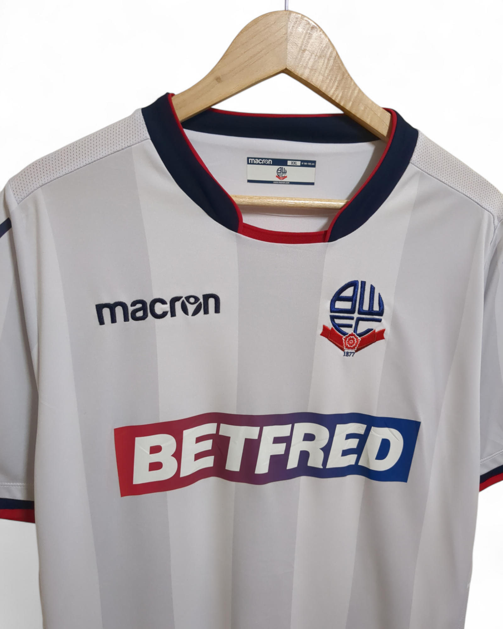 2018-19  Macron Bolton Wanderers Home Shirt - (L)