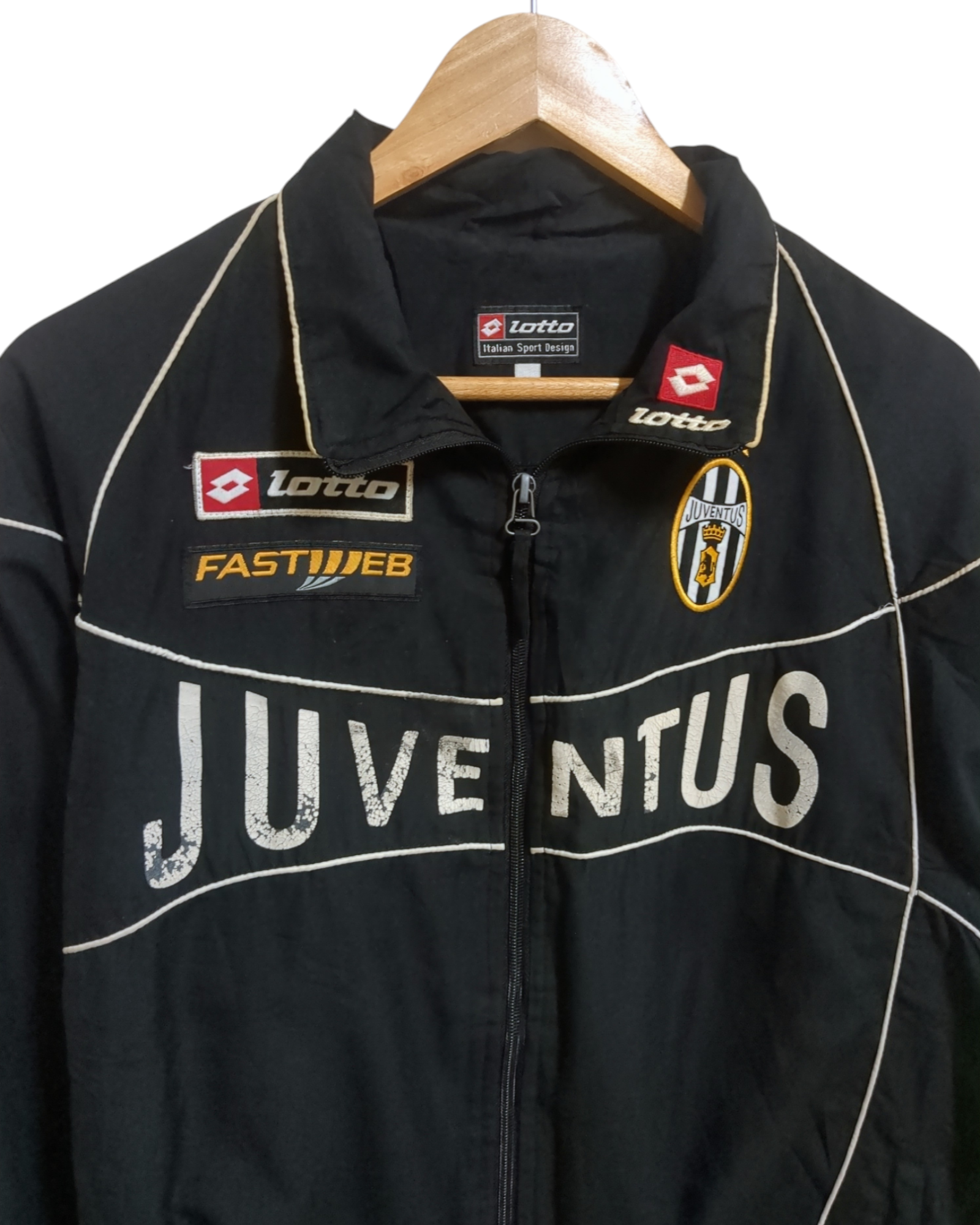 2002-03 Lotto Juventus Track Jacket - (L)