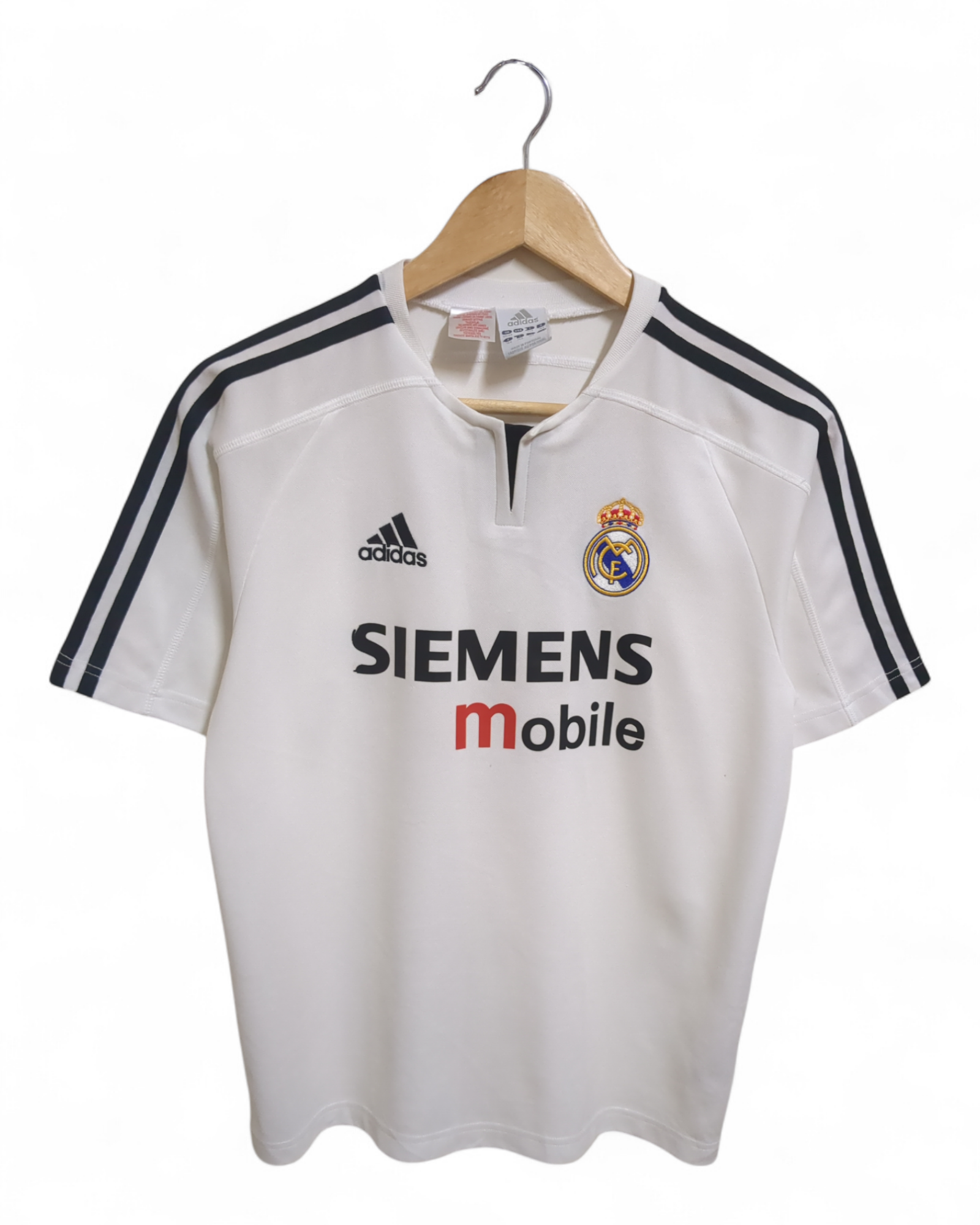 2003-04 Adidas Real Madrid Home Shirt #9 Ronaldo - (S)