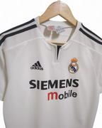 2003-04 Adidas Real Madrid Home Shirt #9 Ronaldo - (S)