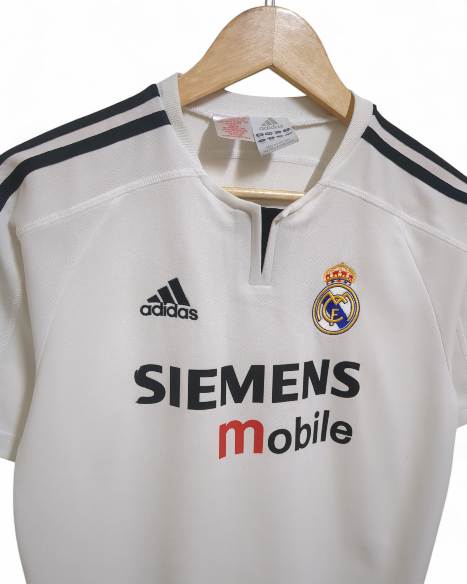 2003-04 Adidas Real Madrid Home Shirt #9 Ronaldo - (S)