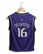 2002-06 Reebok Sacramento Kings #16 Stojakovic Away Jersey - (S)