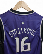 2002-06 Reebok Sacramento Kings #16 Stojakovic Away Jersey - (S)