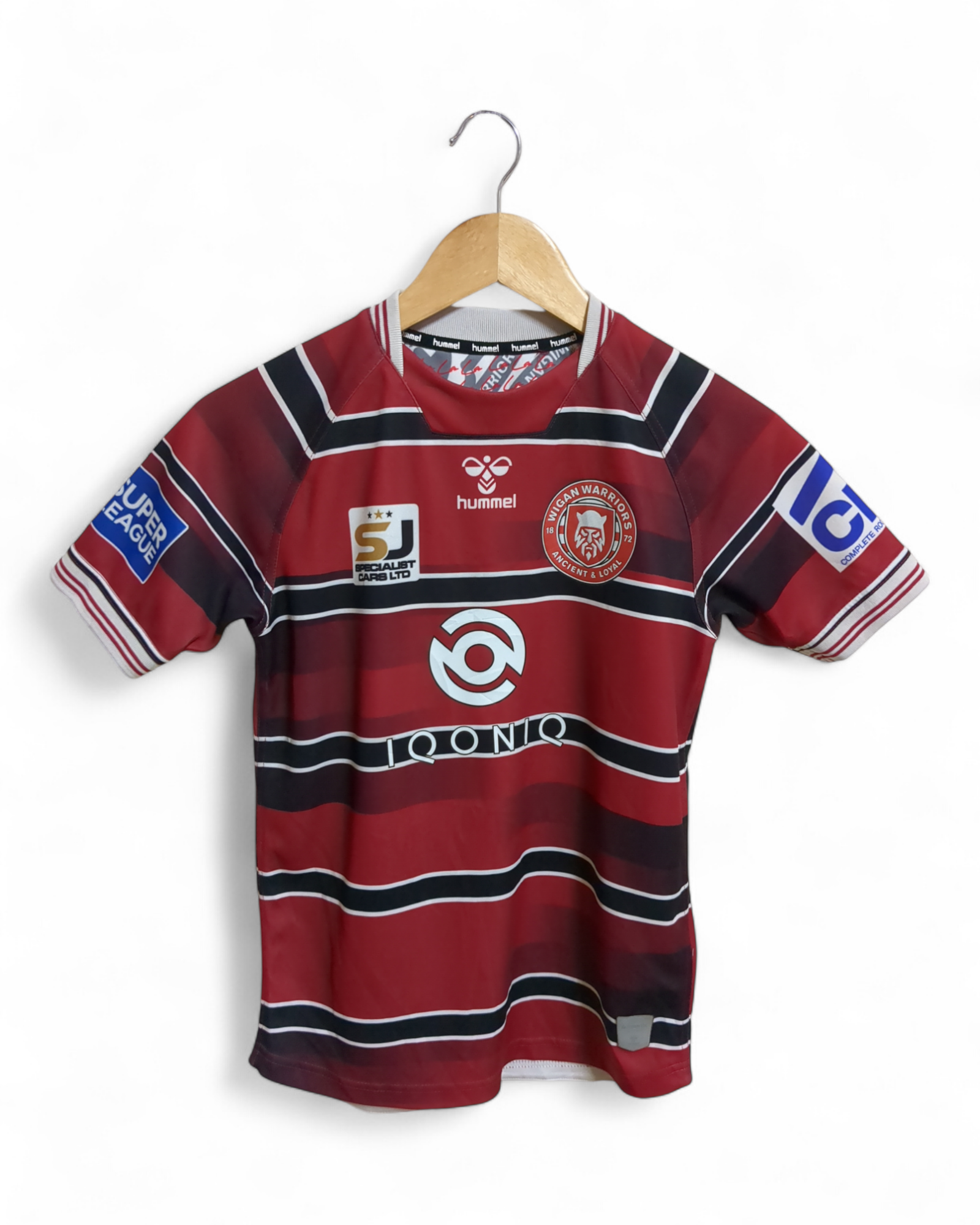 2021 Hummel Wigan Warriors Rugby Home Shirt - (XS)