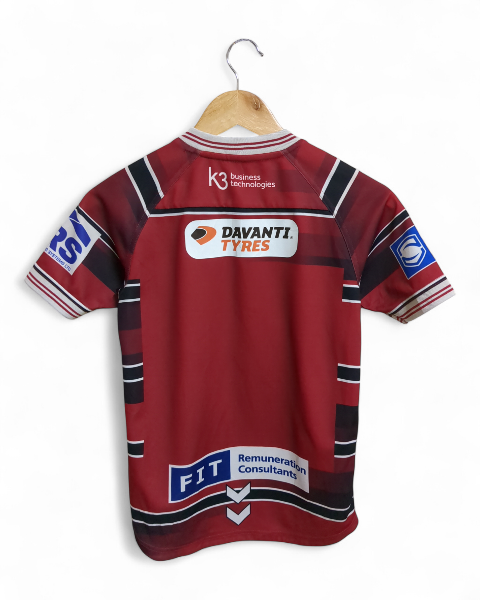 2021 Hummel Wigan Warriors Rugby Home Shirt - (XS)