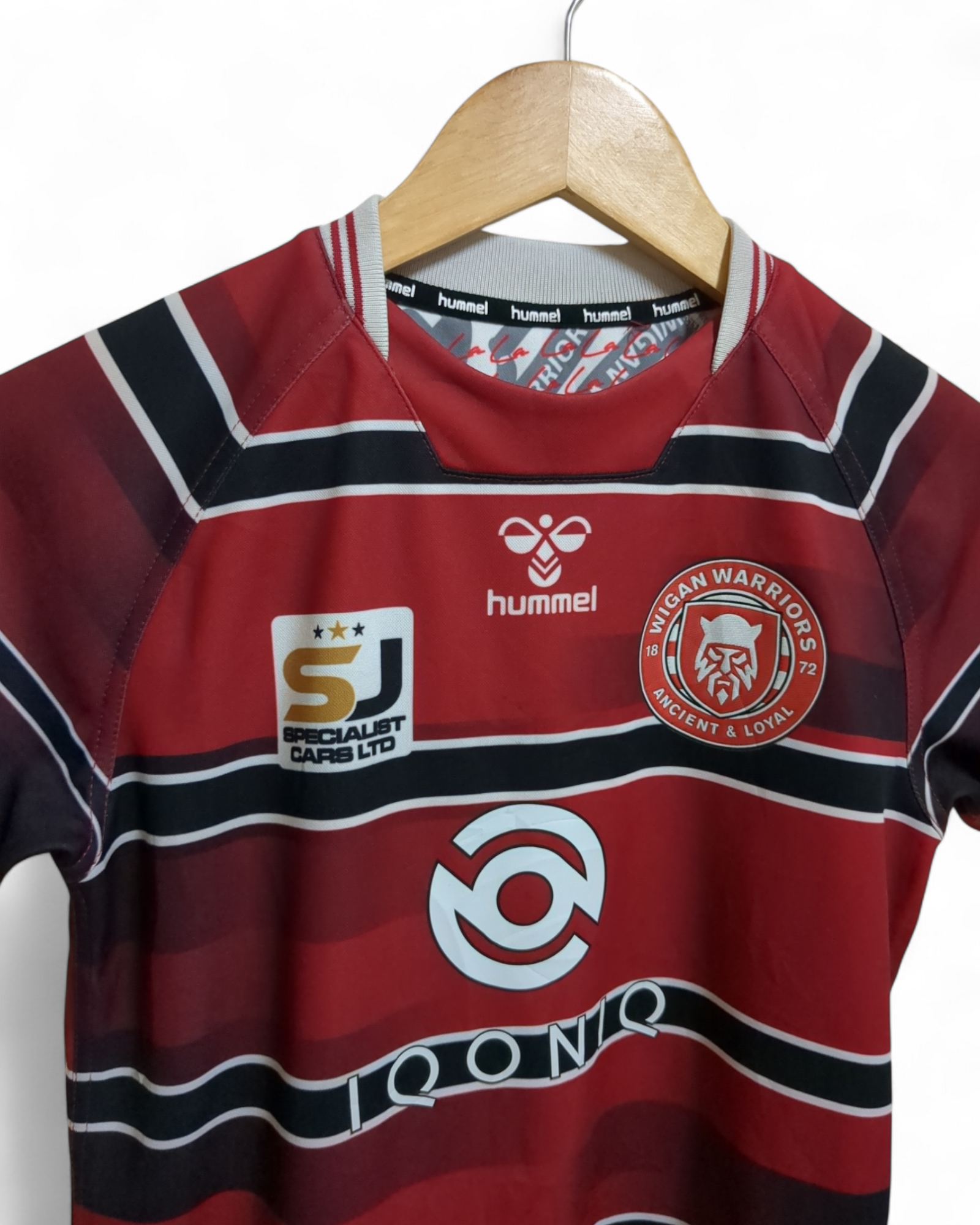 2021 Hummel Wigan Warriors Rugby Home Shirt - (XS)