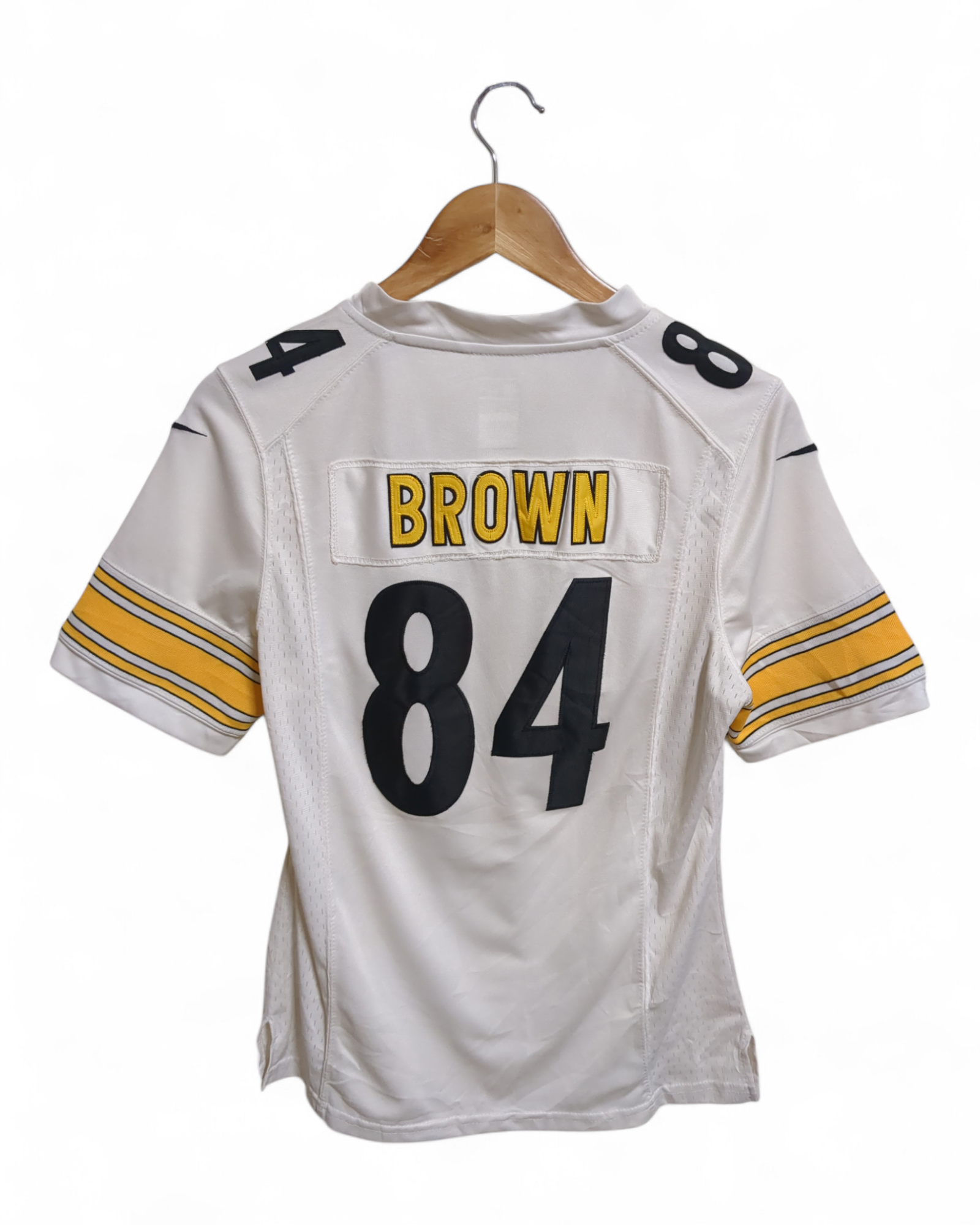 2018-23 Nike Pittsburgh Steelers #84 Antonio Brown Away Jersey - (S)