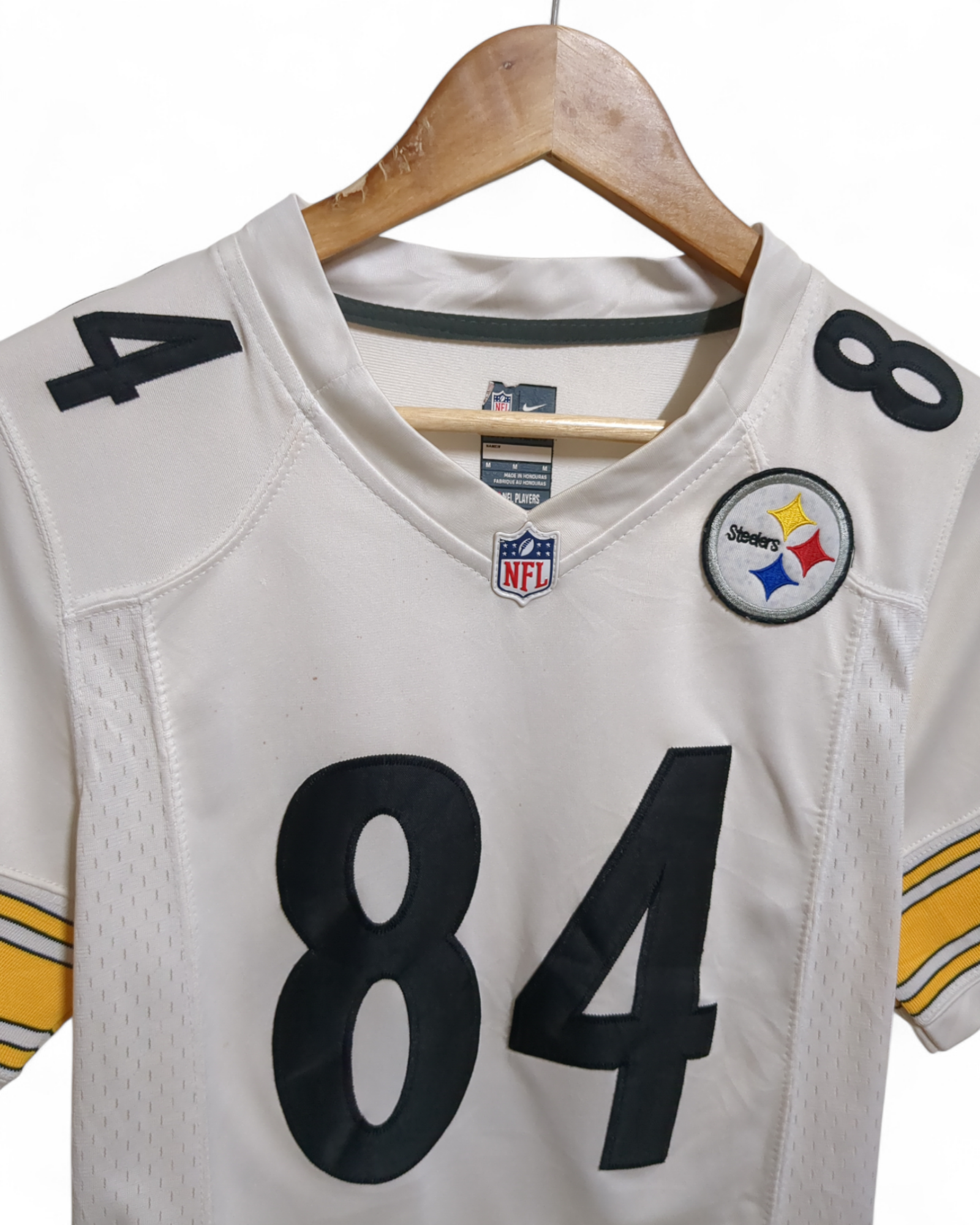 2018-23 Nike Pittsburgh Steelers #84 Antonio Brown Away Jersey - (S)