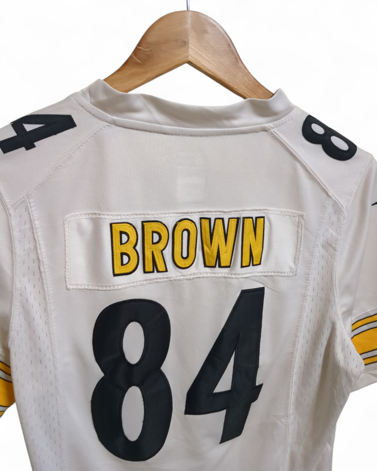2018-23 Nike Pittsburgh Steelers #84 Antonio Brown Away Jersey - (S)
