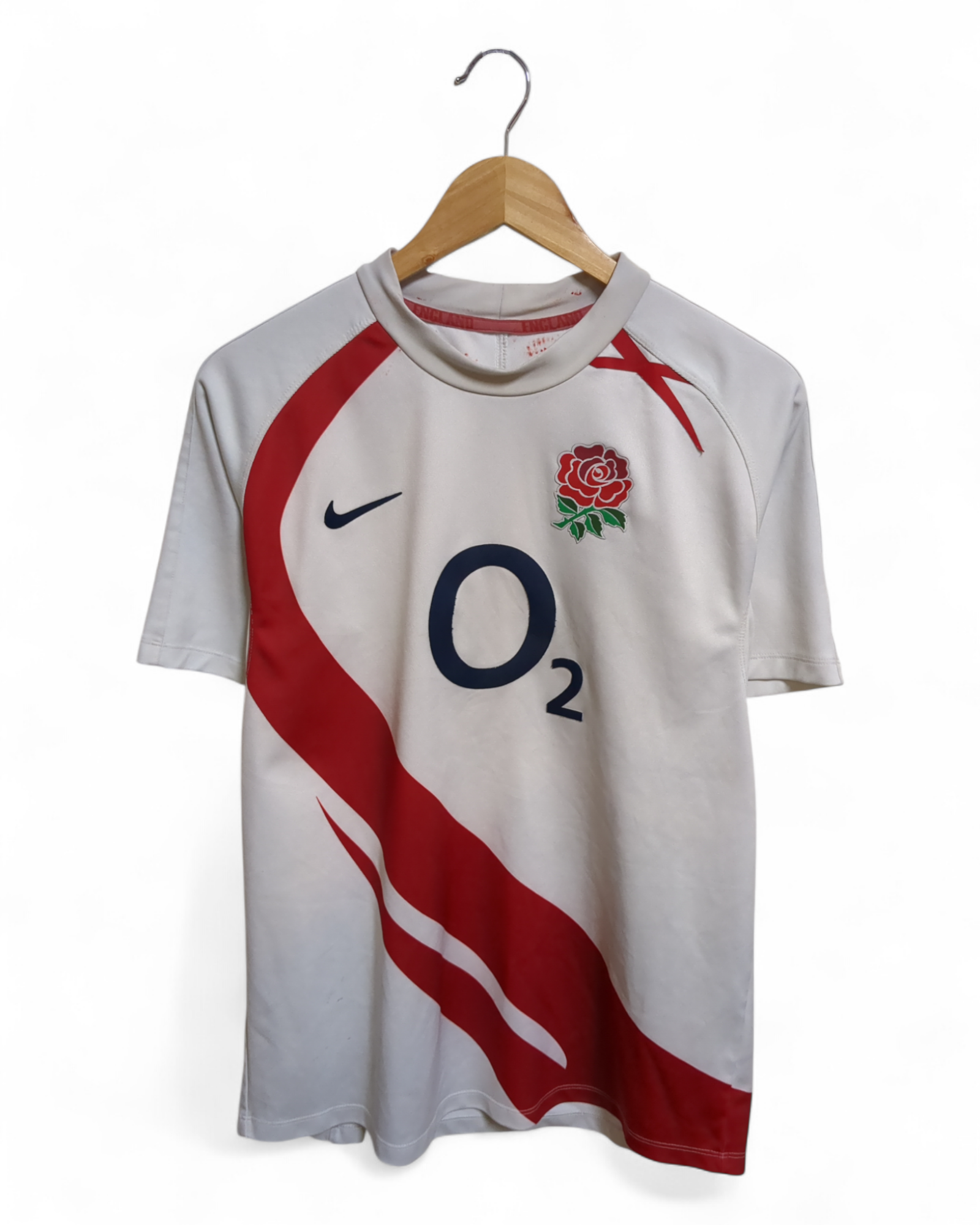 2007-08 Nike England Pro-Fit Rugby Home Shirt - (M)