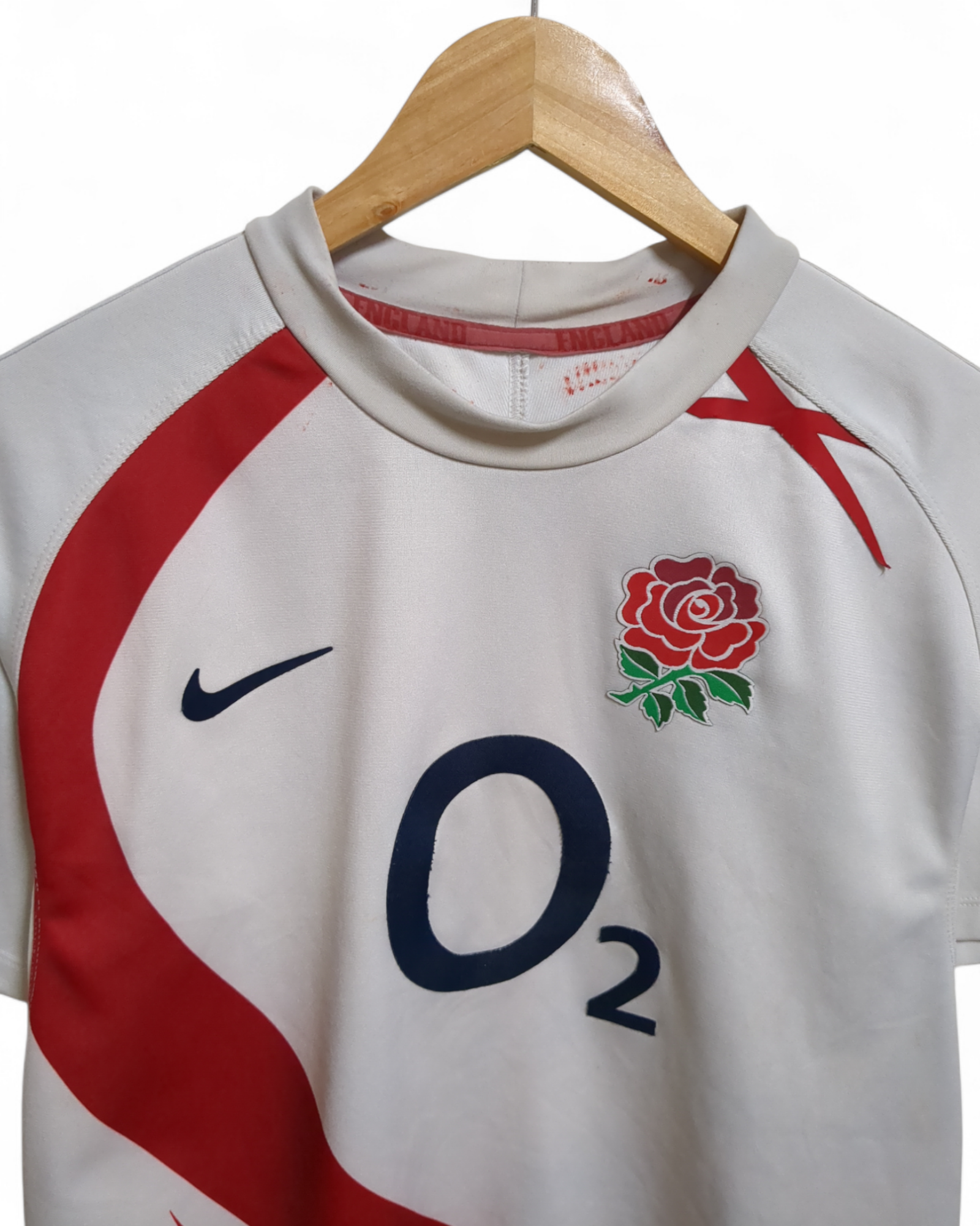 2007-08 Nike England Pro-Fit Rugby Home Shirt - (M)